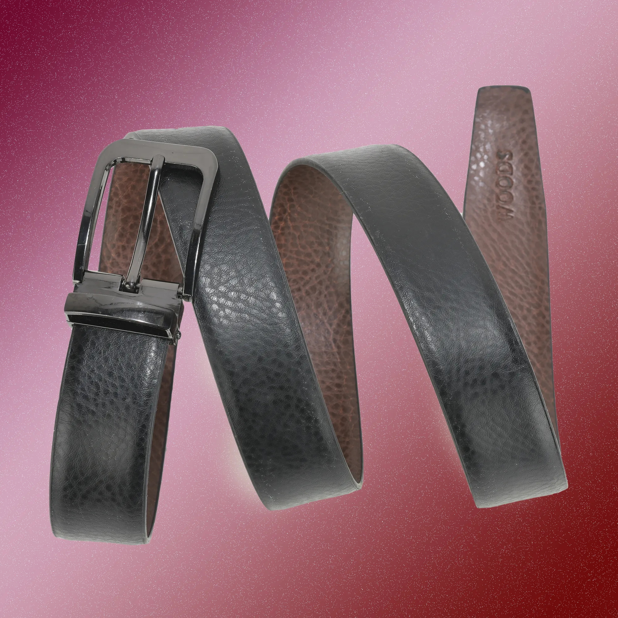Woodland Men’s Signature Reversible Leather Belt

 - Thumbnail 7