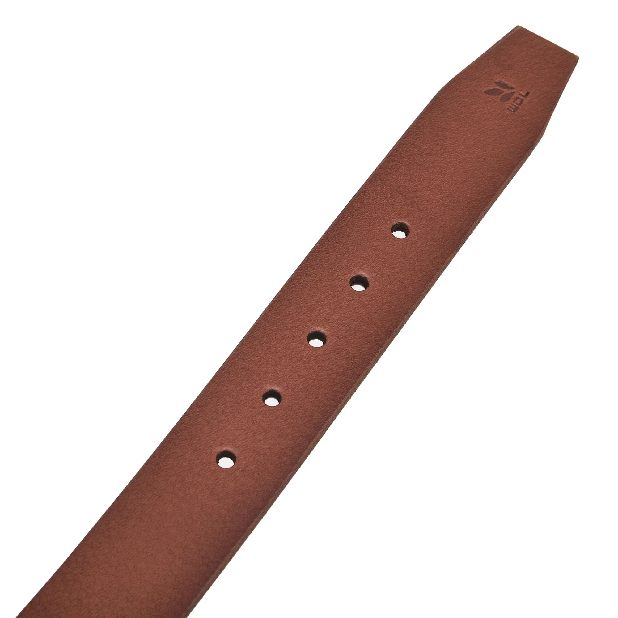 Tan Men's leather belt - Thumbnail 3