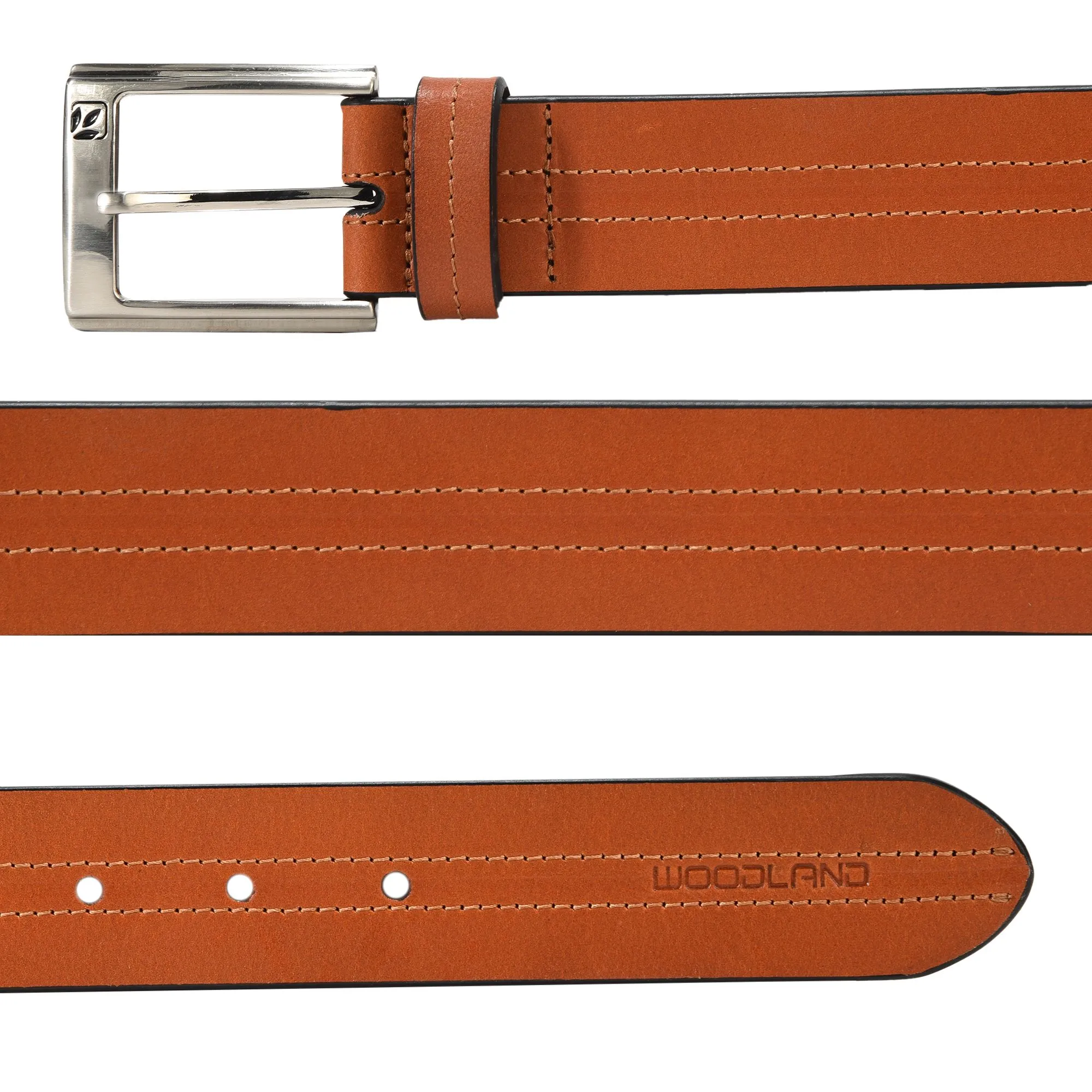 Tan Leather Belt - Thumbnail 2