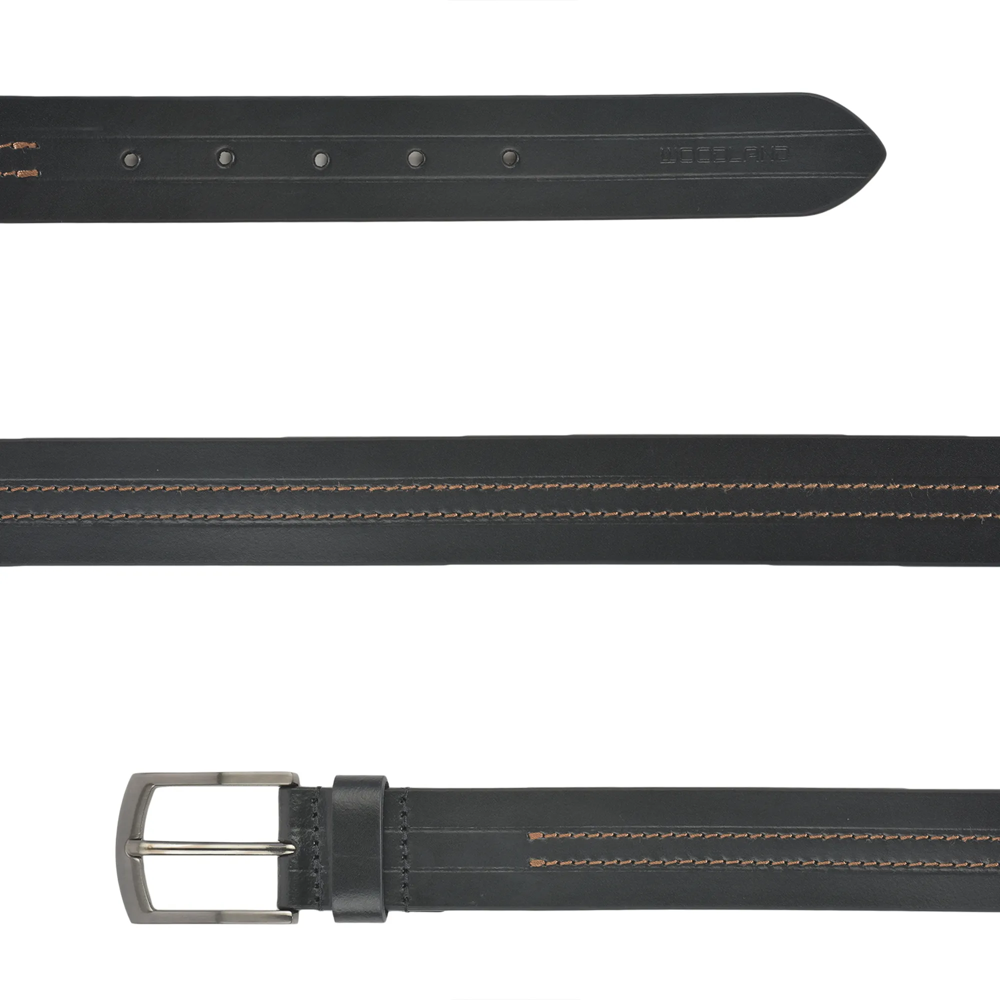 Woodland Men’s Black Pinnacle Leather Belt

 - Thumbnail 5