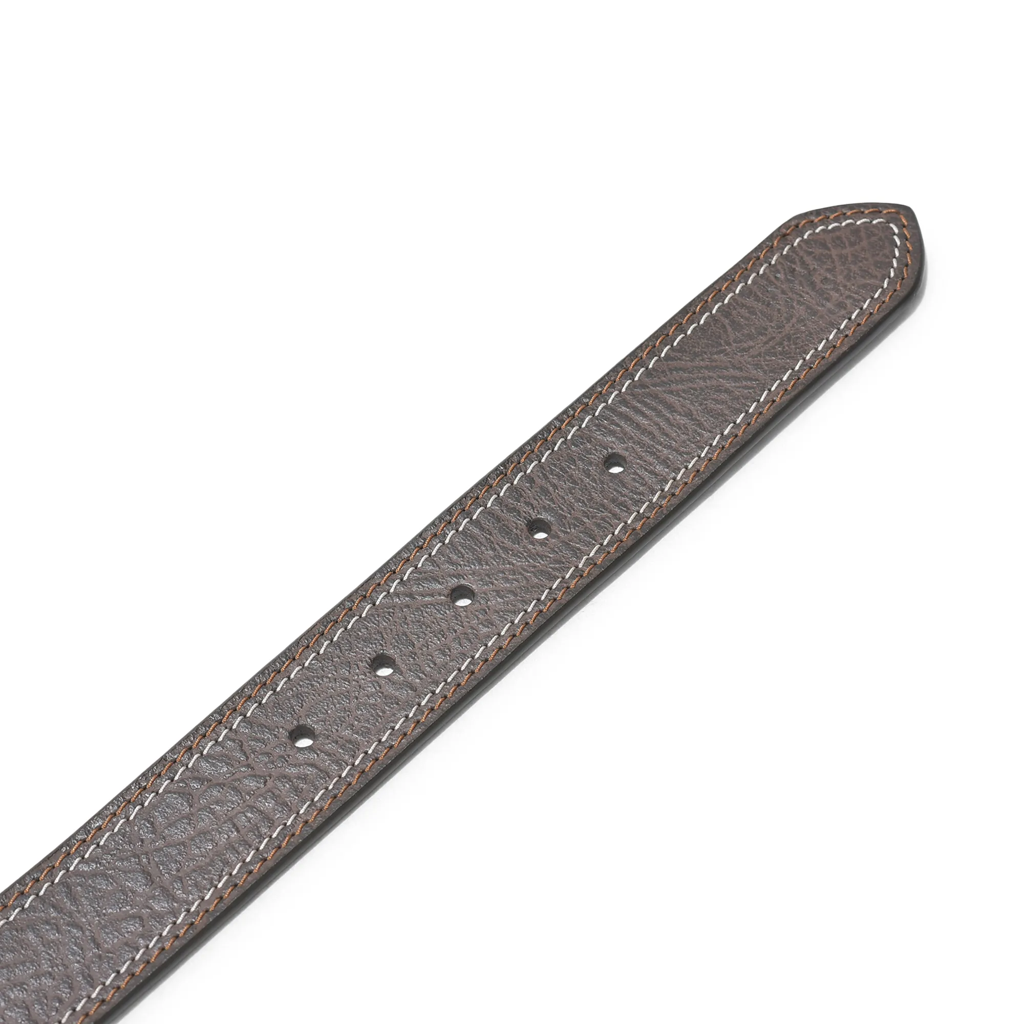 Woodland Brown Belt for Men - Thumbnail 2