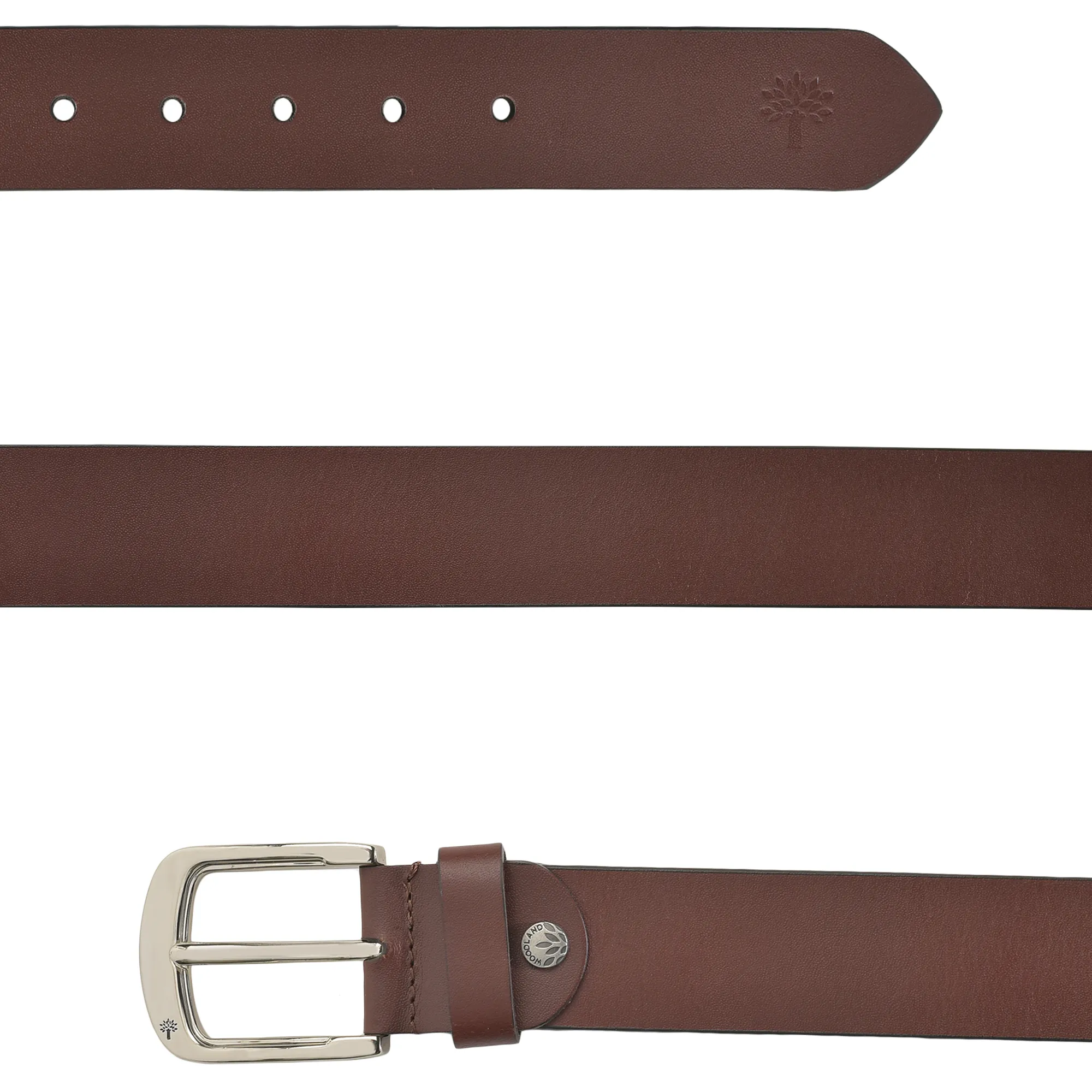 Woodland Men’s Minimal Brown Belt - Thumbnail 3