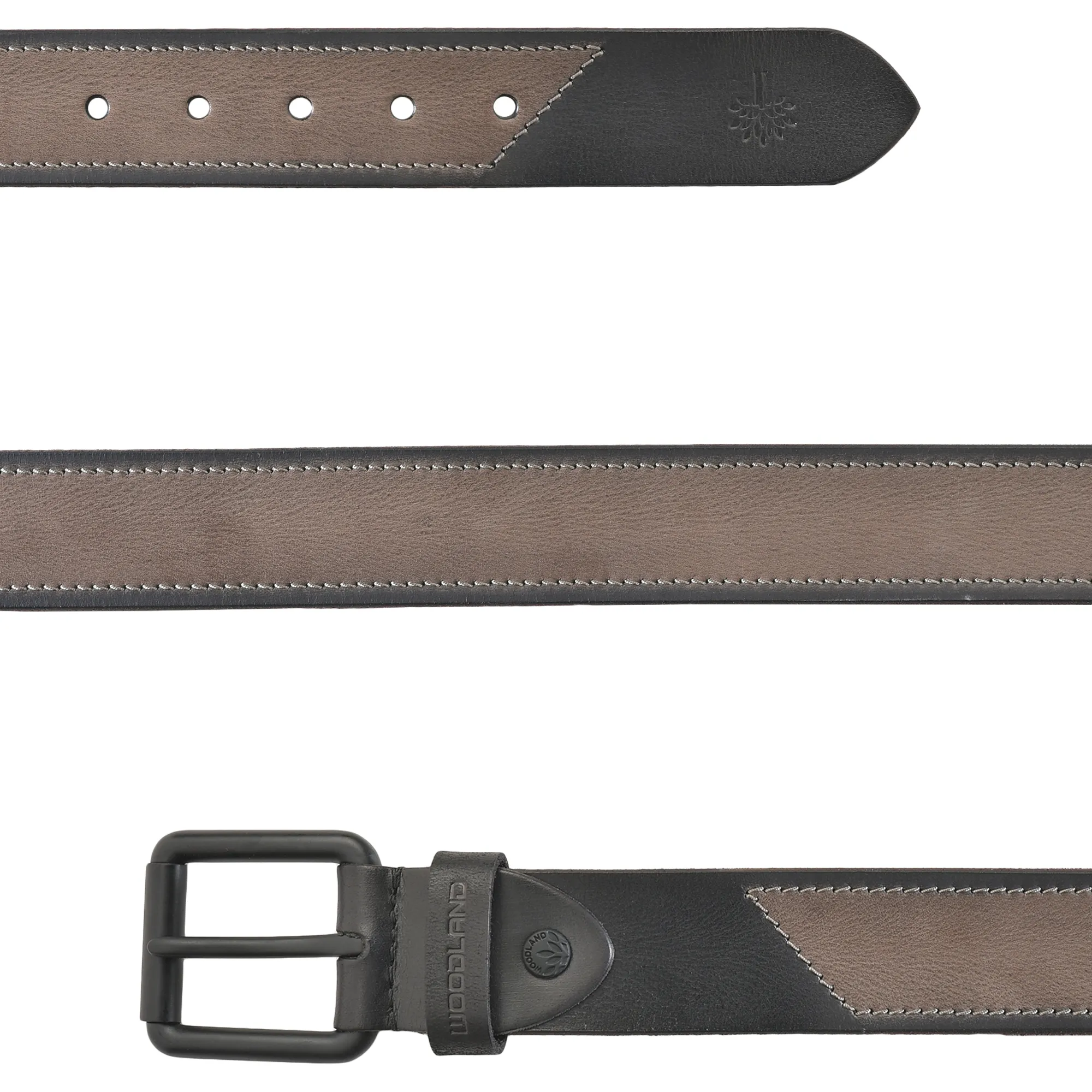 Woodland Grey Belt for Men - Thumbnail 3