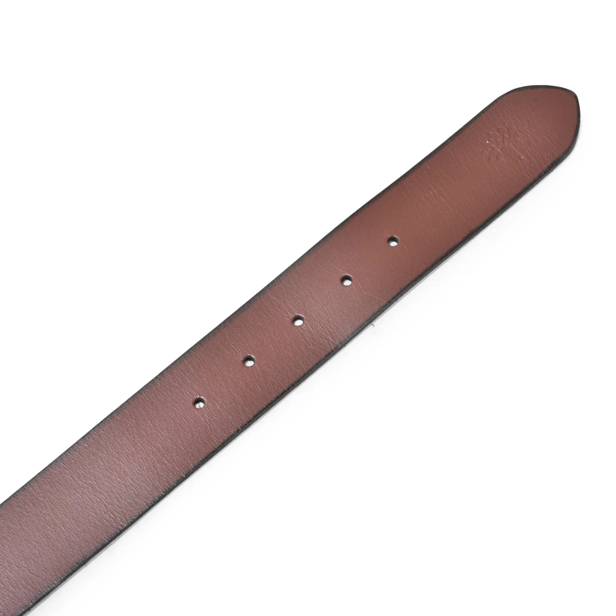Woodland Men Tan Leather Belt - Thumbnail 2