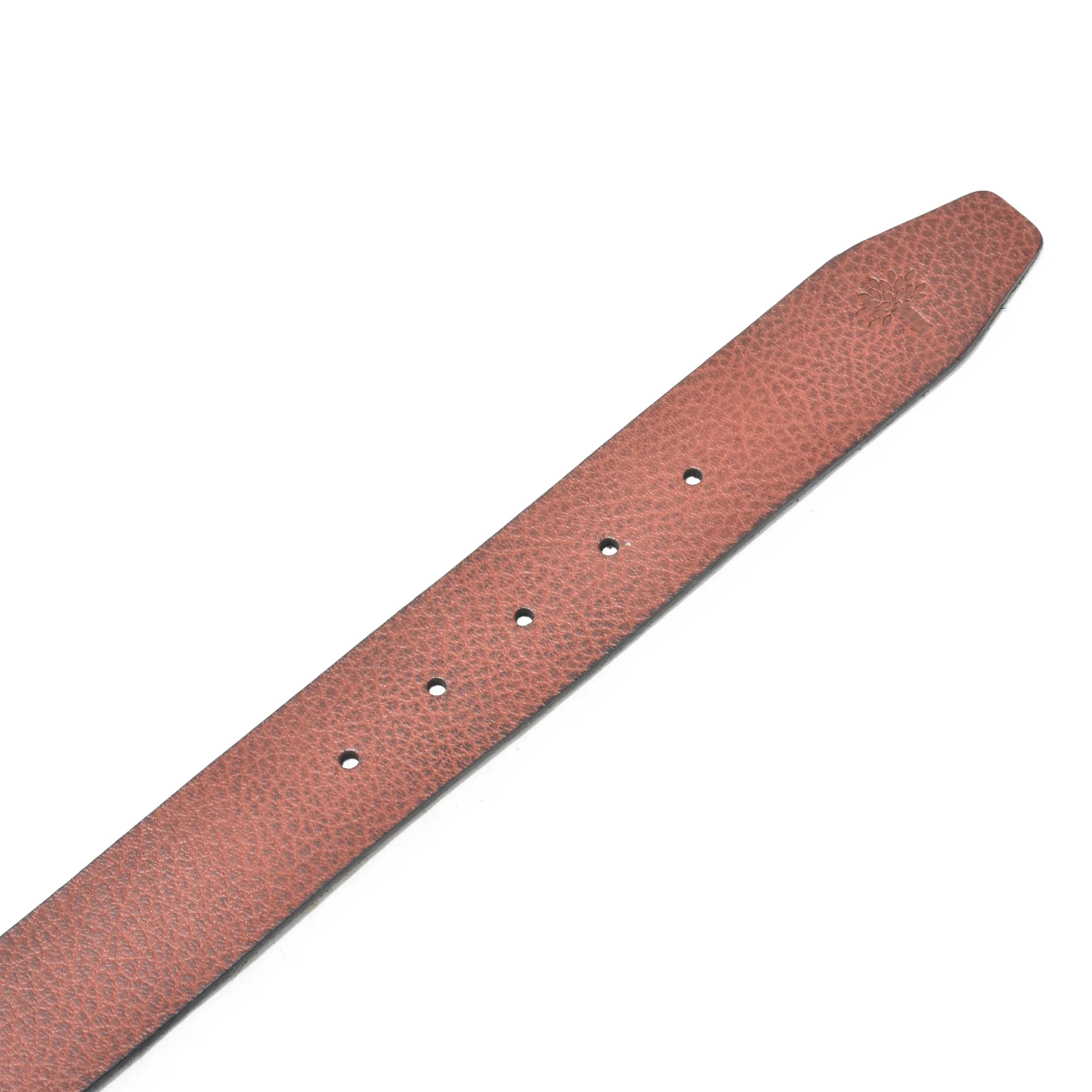 Woodland Tan Leather Belt for Men - Thumbnail 2