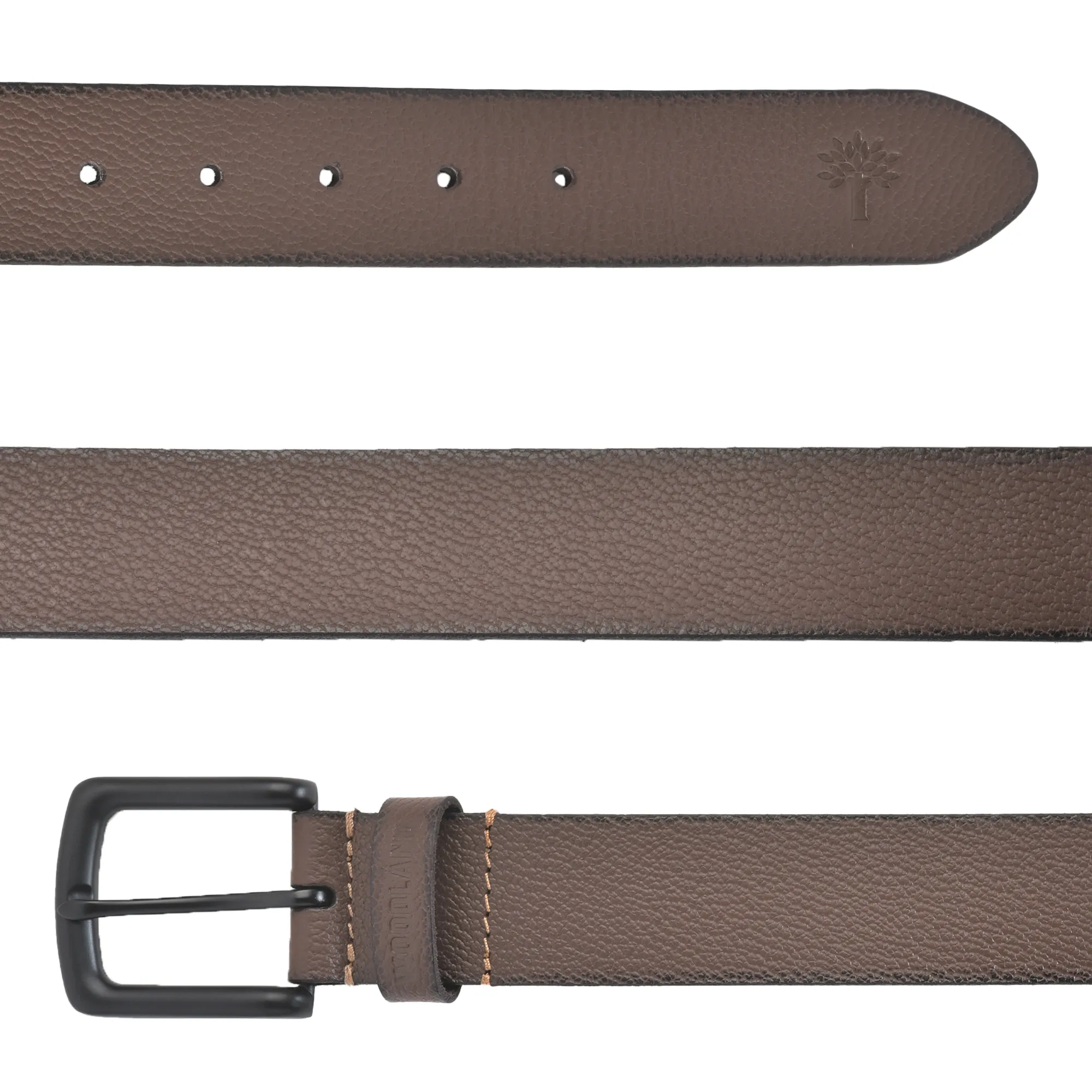 Woodland Tan Men Leather Belt  - Thumbnail 3
