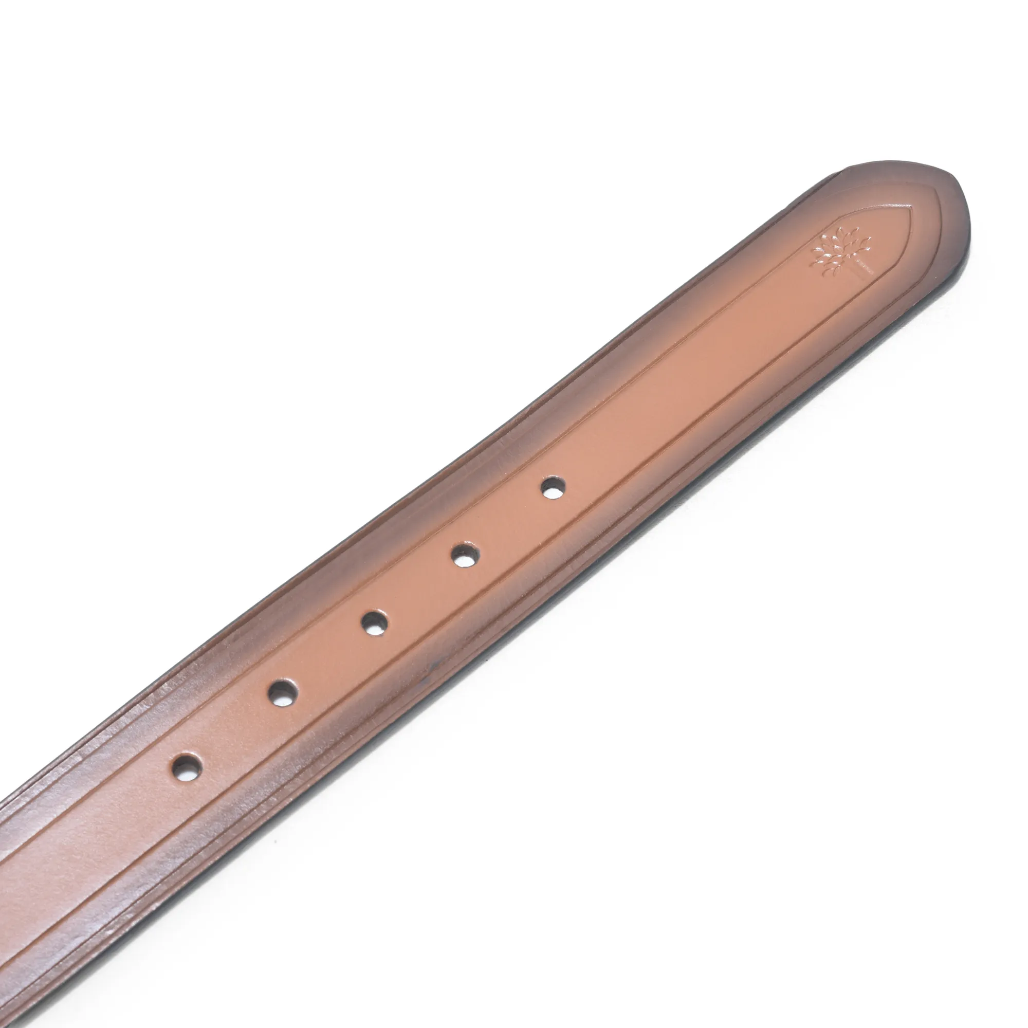 Woodland Tan Brown Men Leather Belt - Thumbnail 2