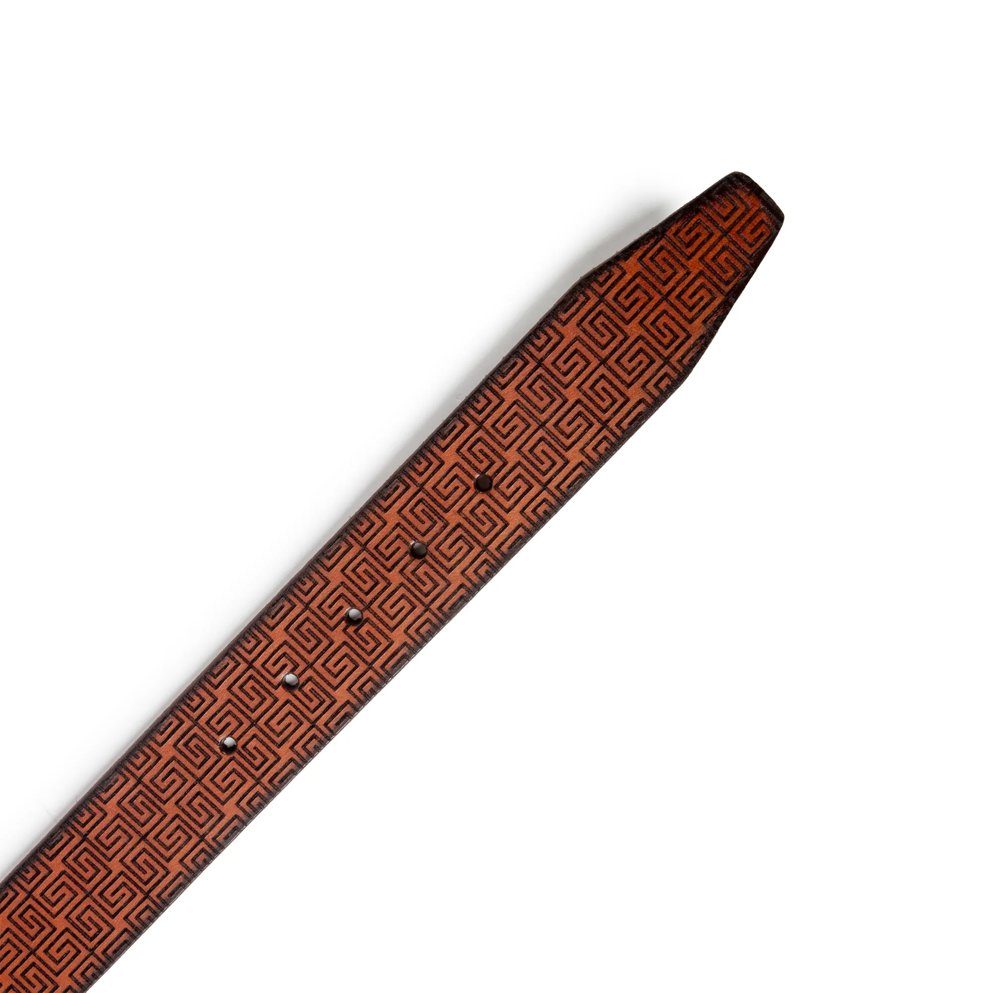 Woodland Men’s Tan Signature Leather Belt

 - Thumbnail 3