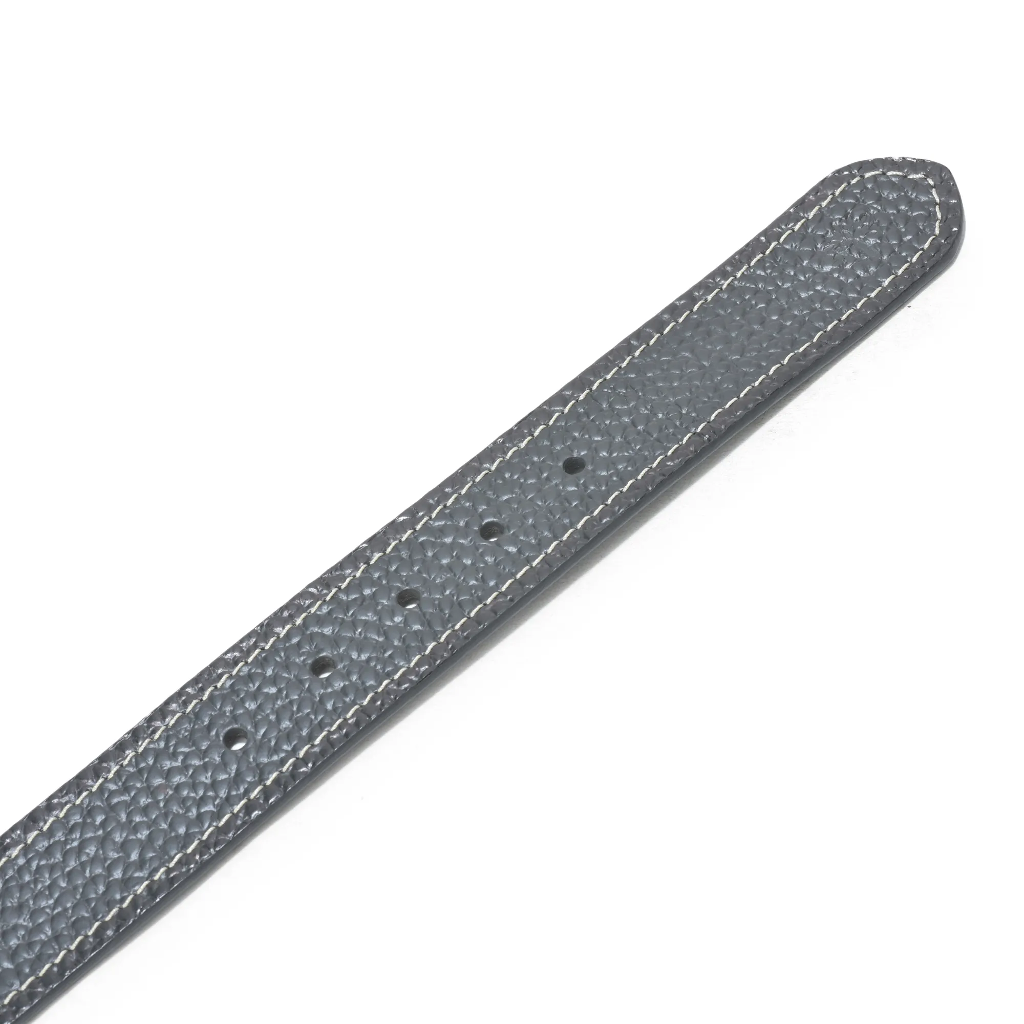 Woodland Black Softy Leather Belt For Men - Thumbnail 2