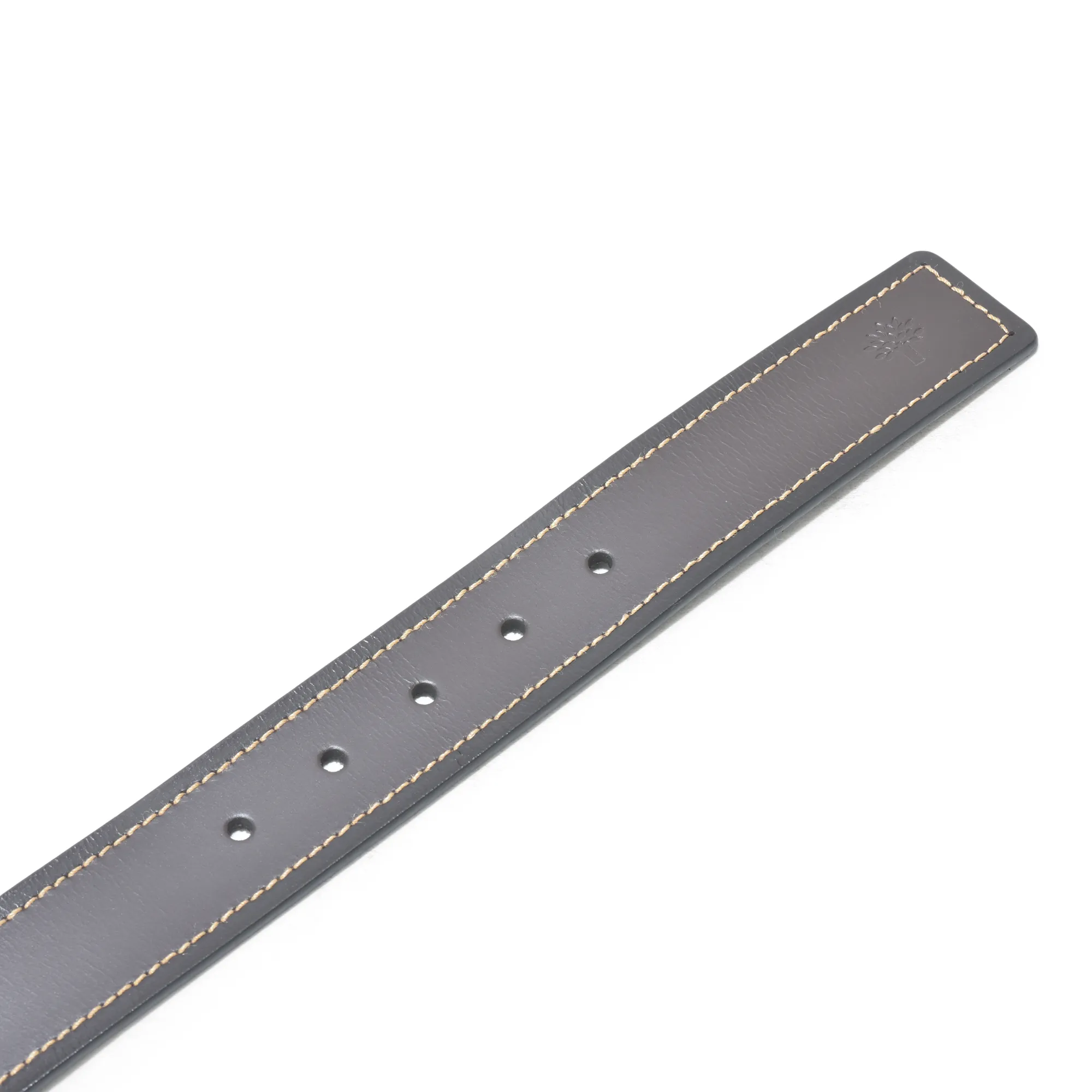 Woodland Dark Brown Softy Leather Belt - Thumbnail 2