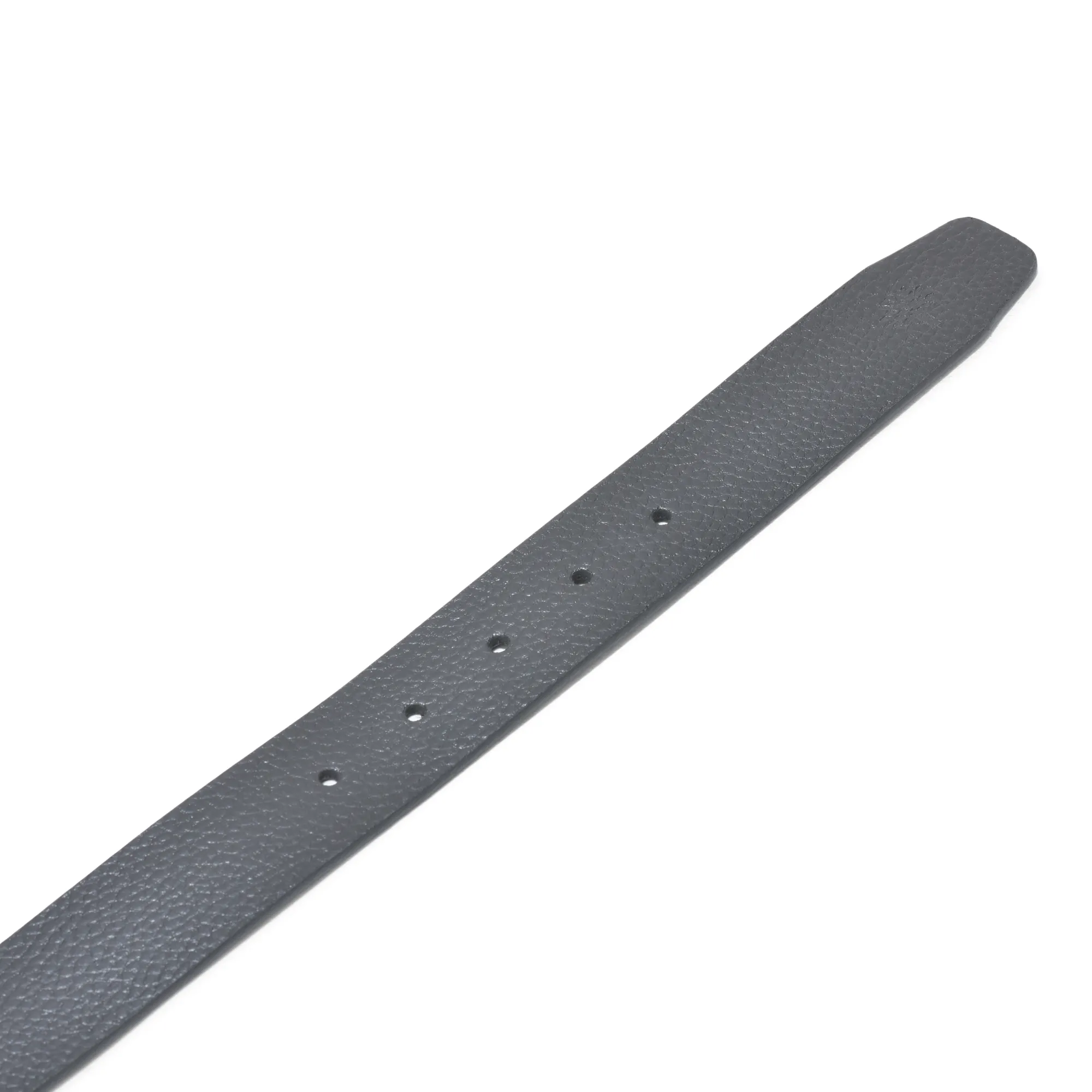 Modern Softy Leather Black Leather Belt - Thumbnail 2