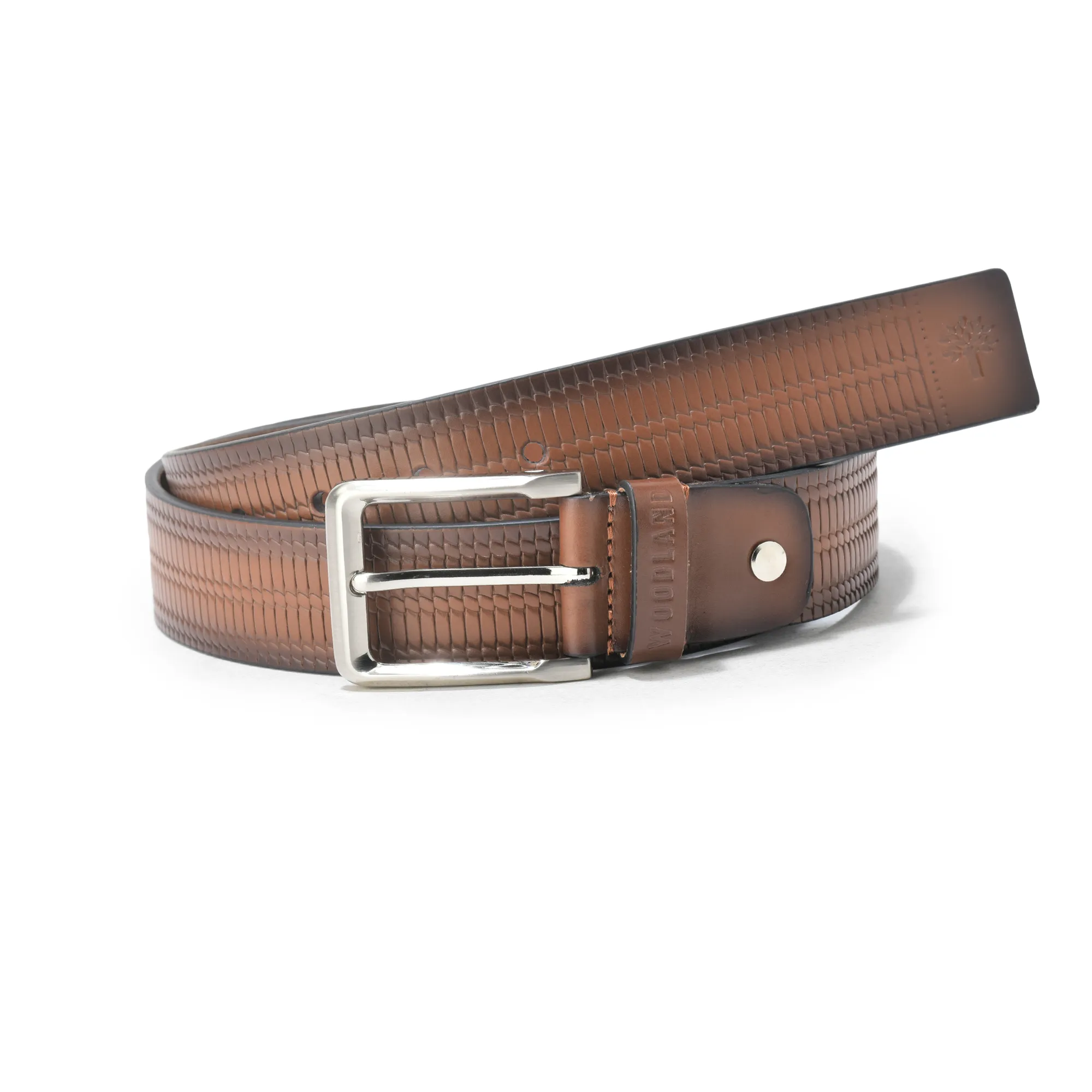 Tan Shaded Softy Leather Belt For Men - Image 1