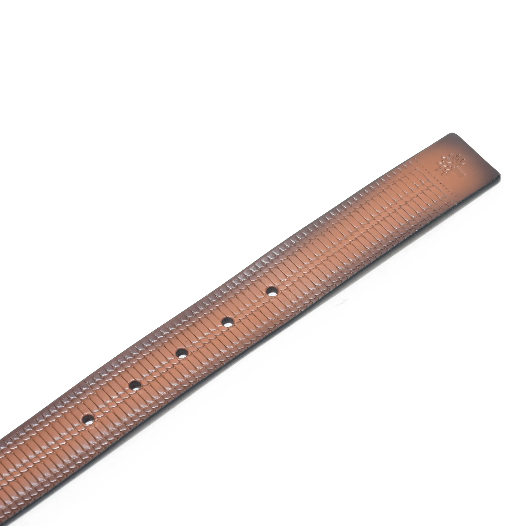 Tan Shaded Softy Leather Belt For Men - Thumbnail 2