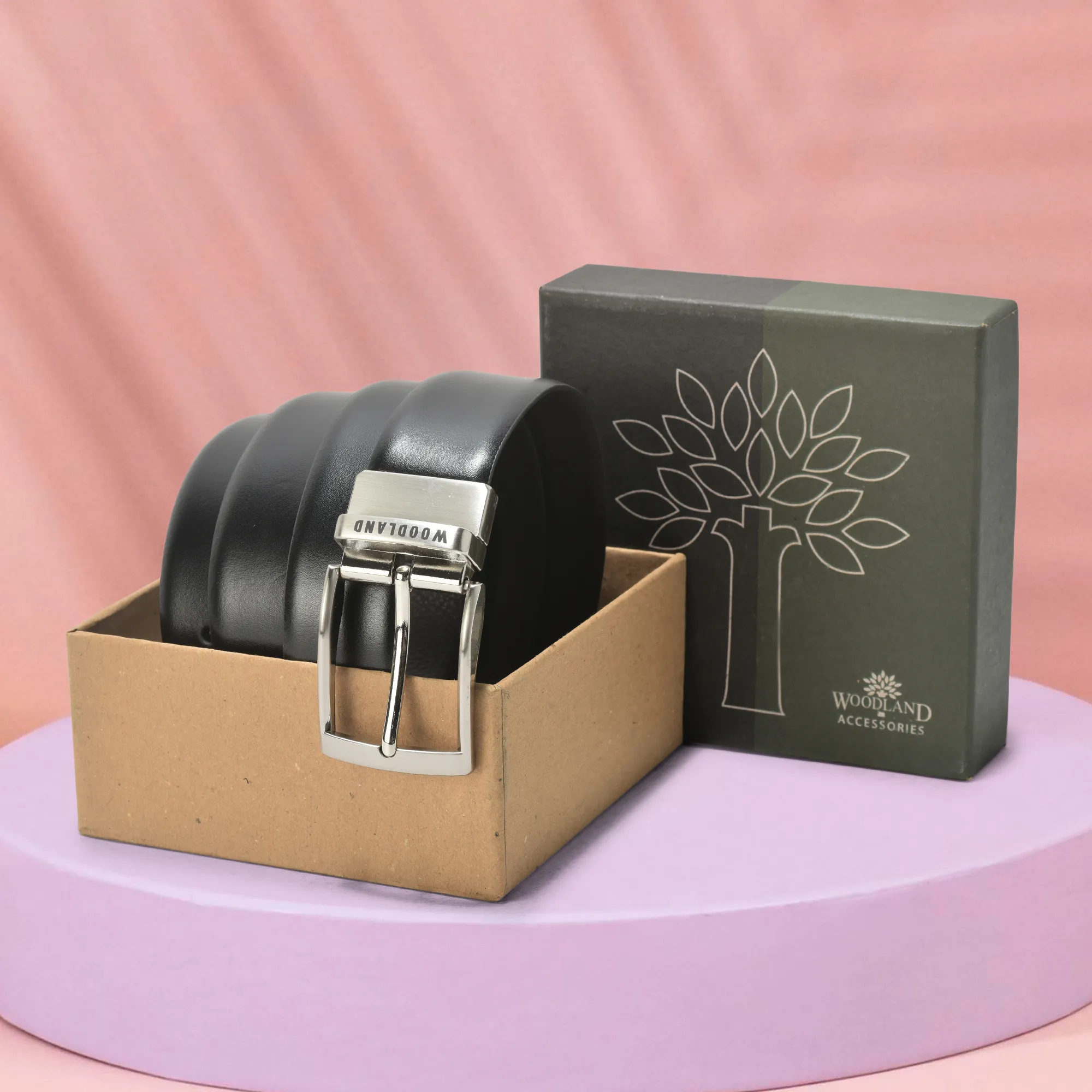 Reversible Black/Brown Men Softy Leather Belt - Thumbnail 6