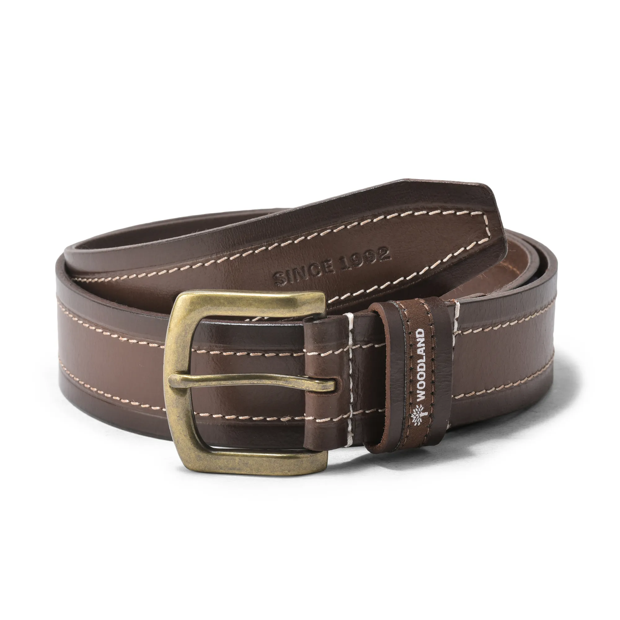Two Tone Men Softy Leather Belt - Image 1