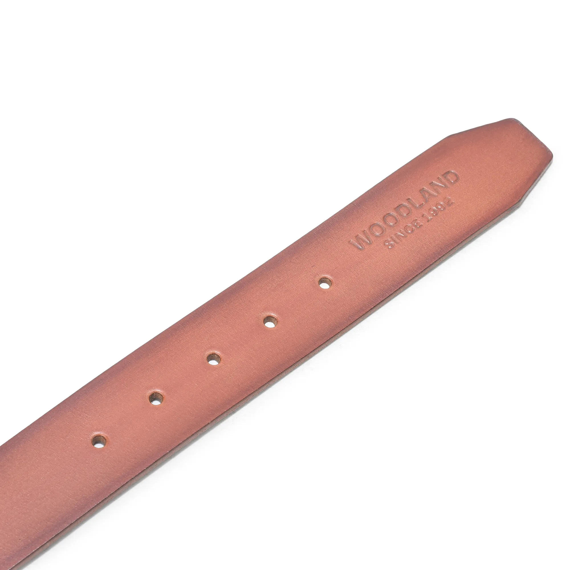 Tan Men Softy Leather Belt - Thumbnail 2