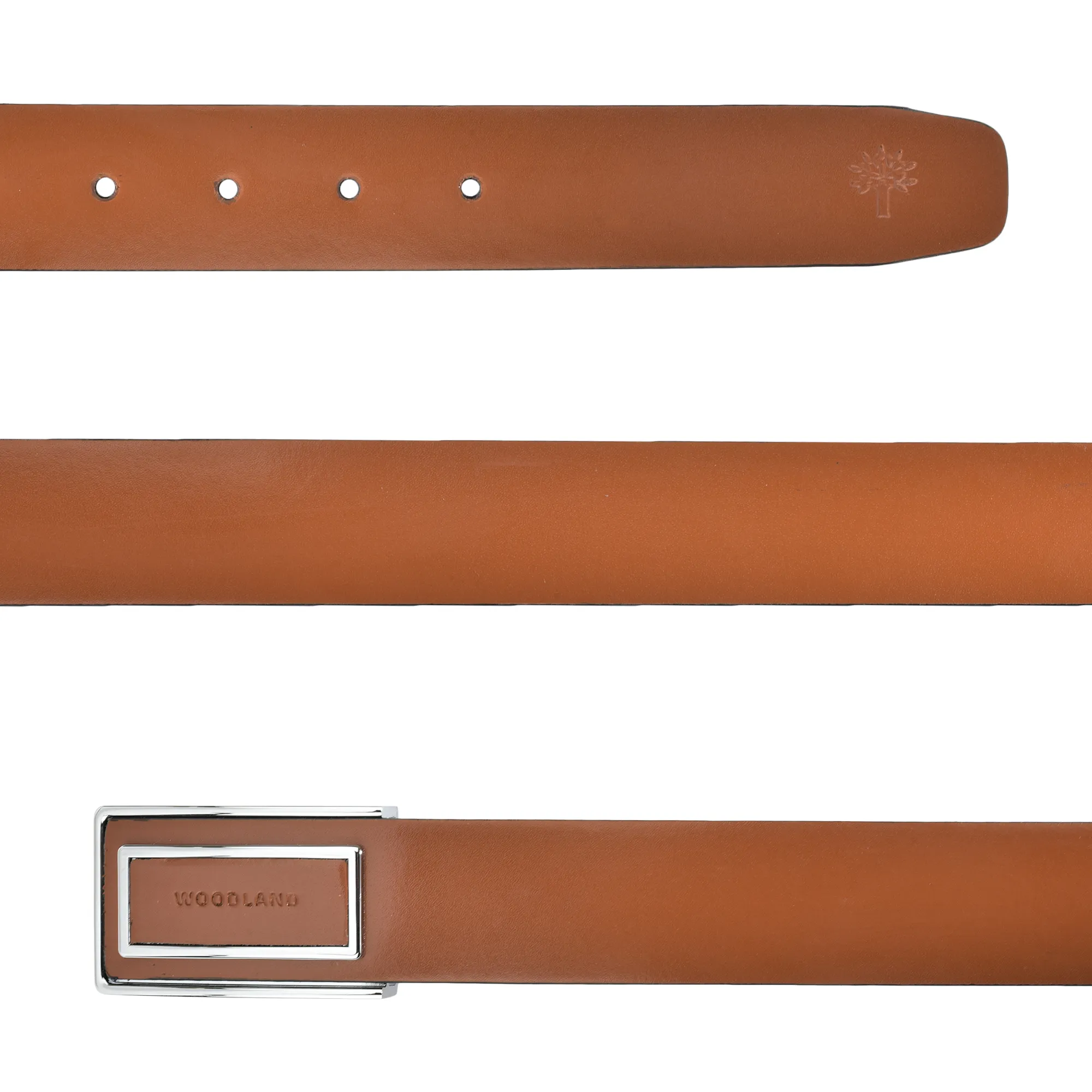 Woodland Tan Softy Leather Belt - Thumbnail 3