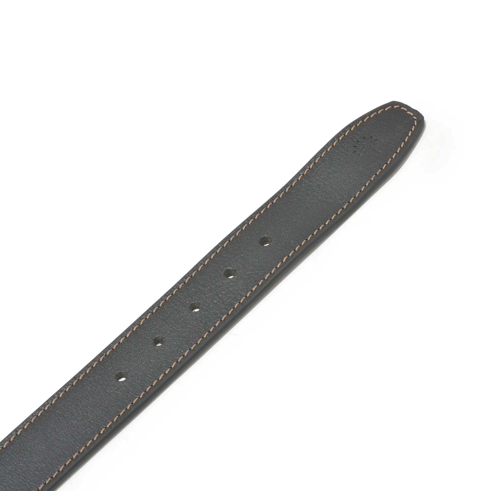 Woodland Black Stylish Leather Belt - Thumbnail 3