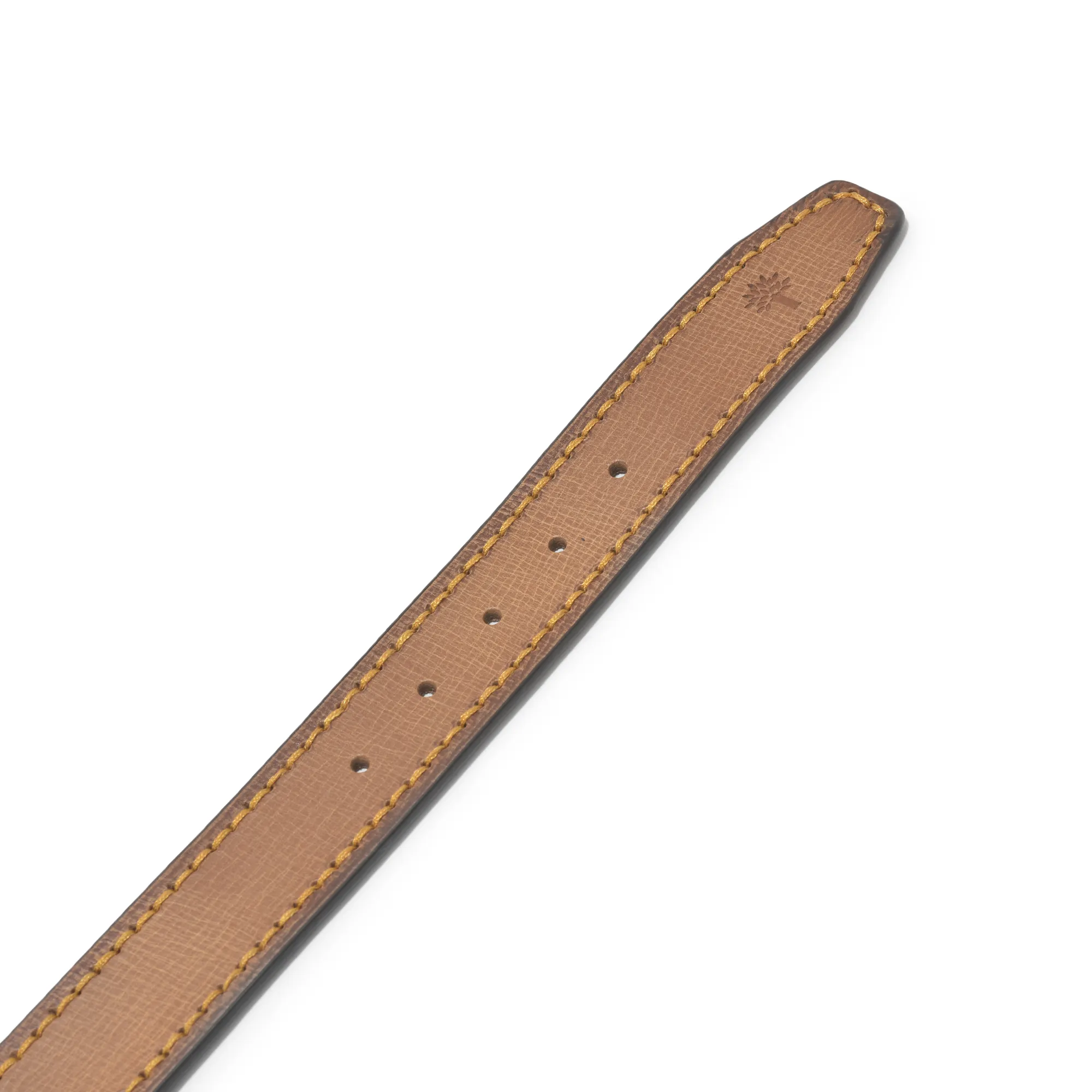 Tan Softy Leather Belt For Men - Thumbnail 3