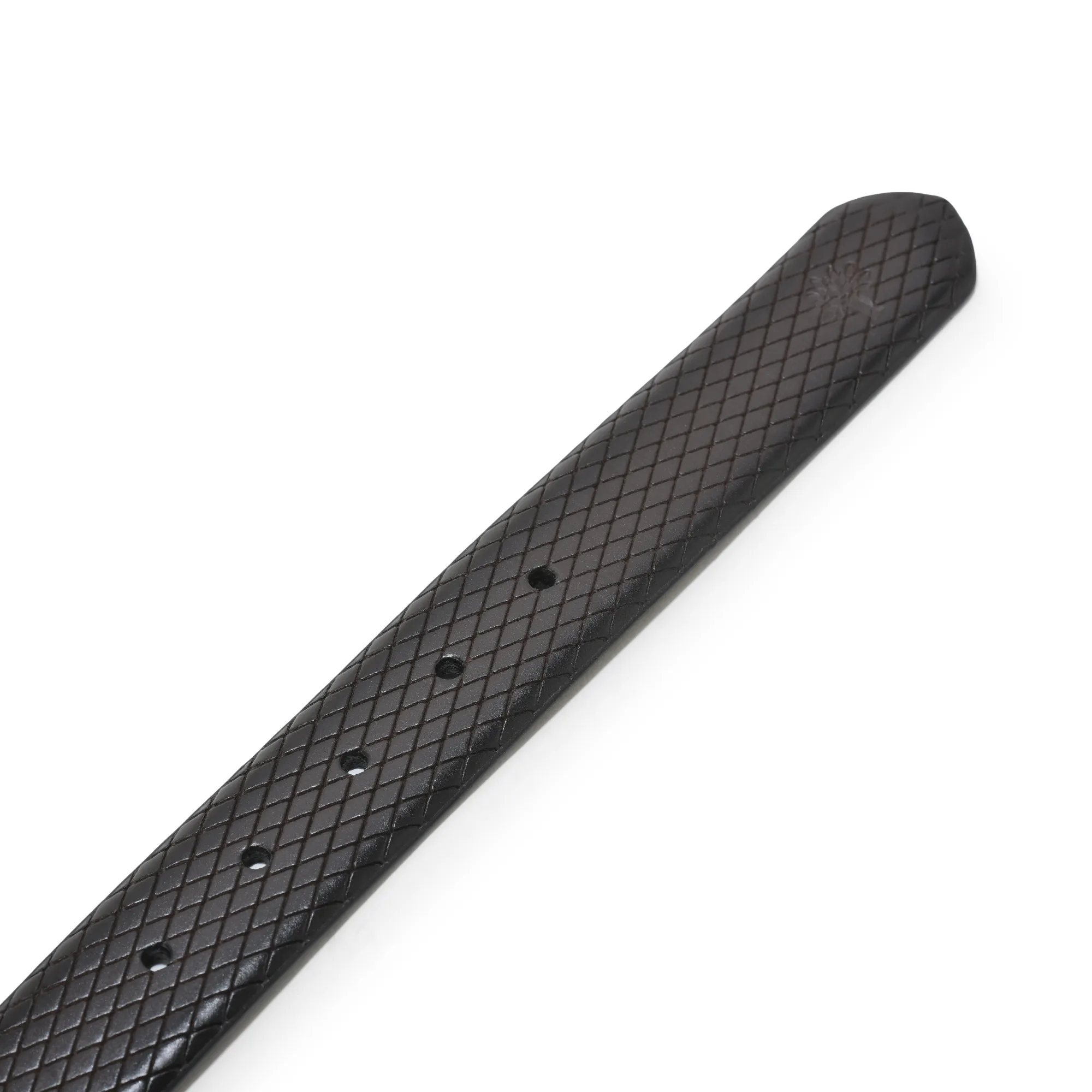 Woodland Men Brown Patterned Leather Belt - Thumbnail 6