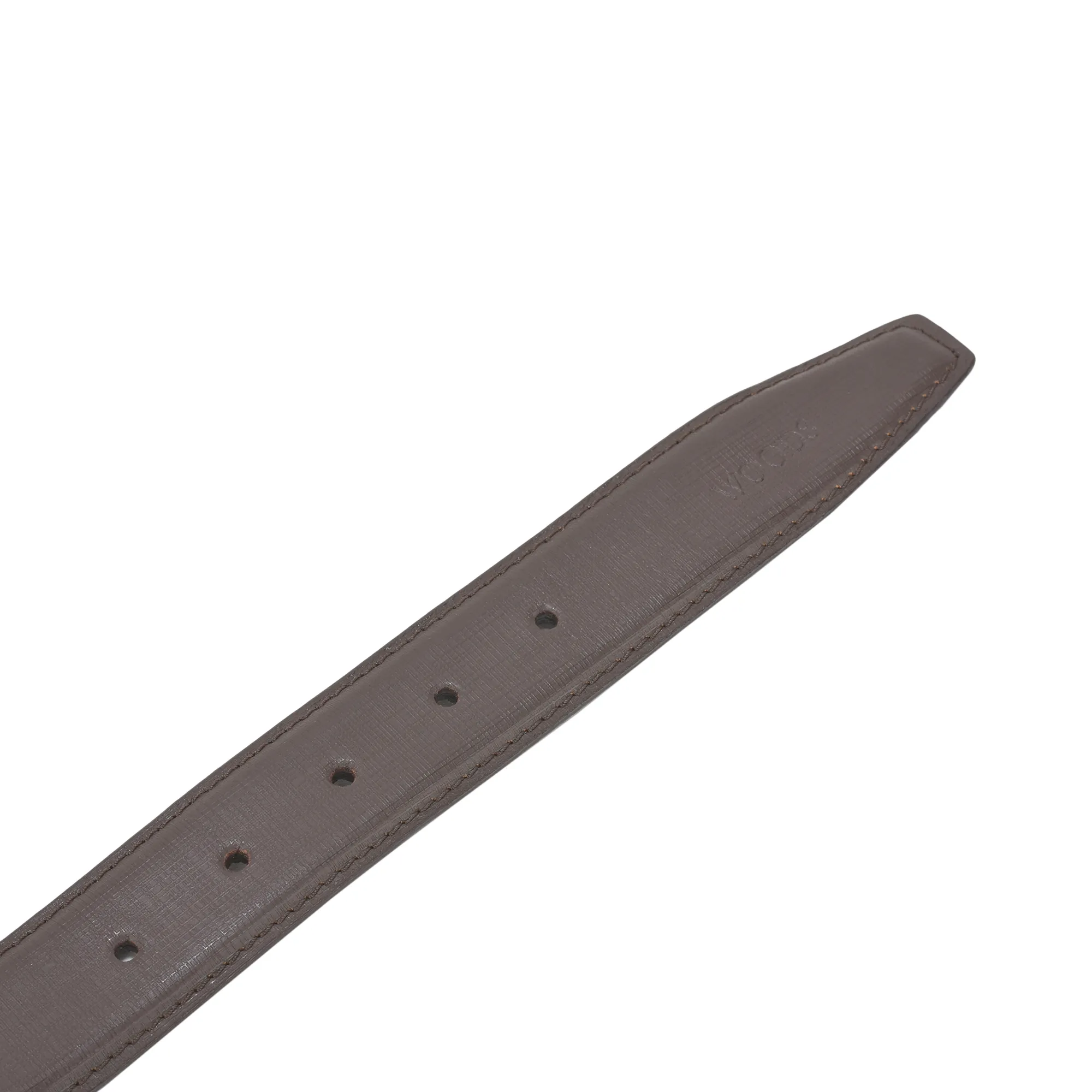Brown leather belt - Thumbnail 7