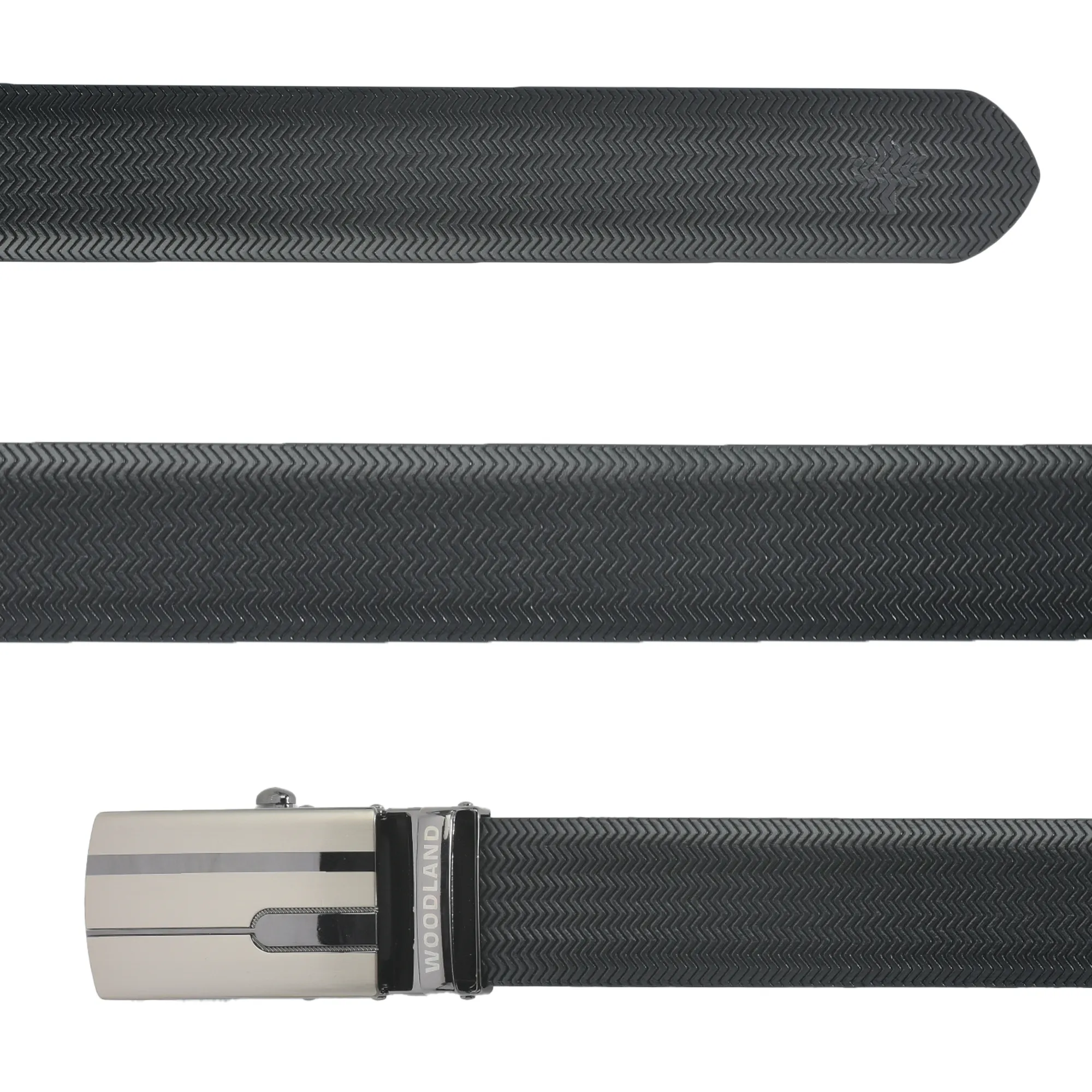 Black/Brown Softy Leather Reversible Belt - Thumbnail 4