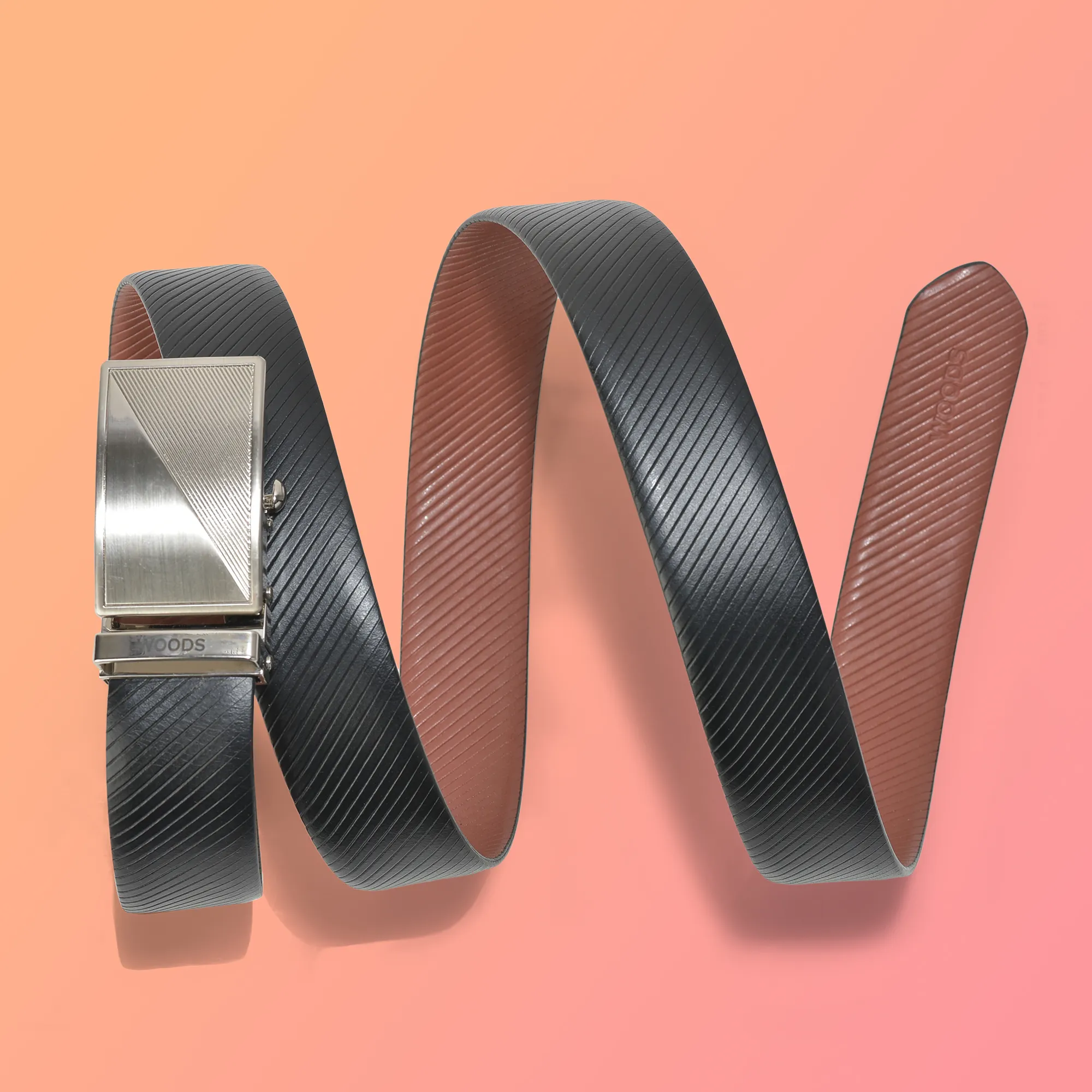 Woods GeoFusion Sleek Reversible Belt - Thumbnail 4