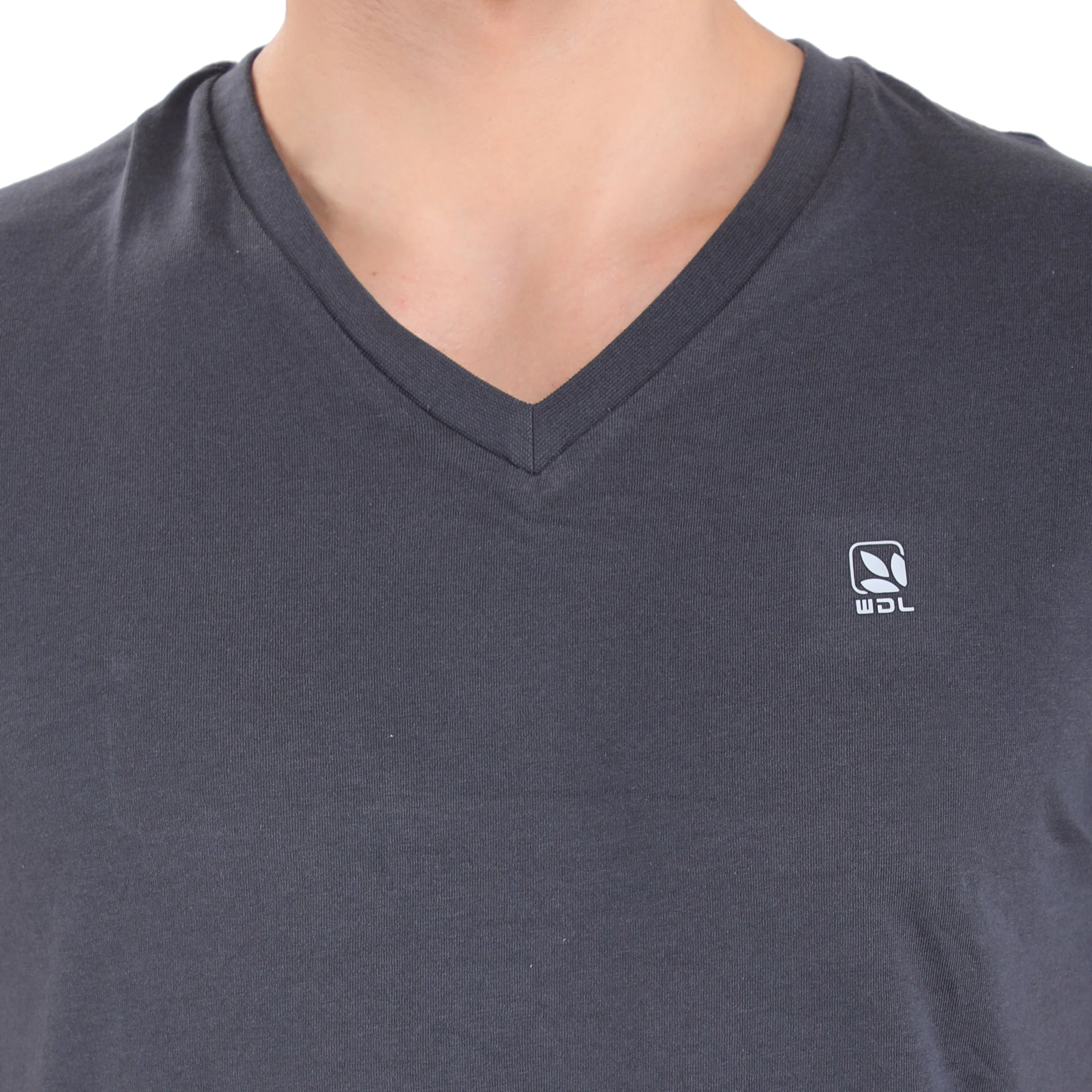 SMOKE V neck t-shirt for men - Thumbnail 6