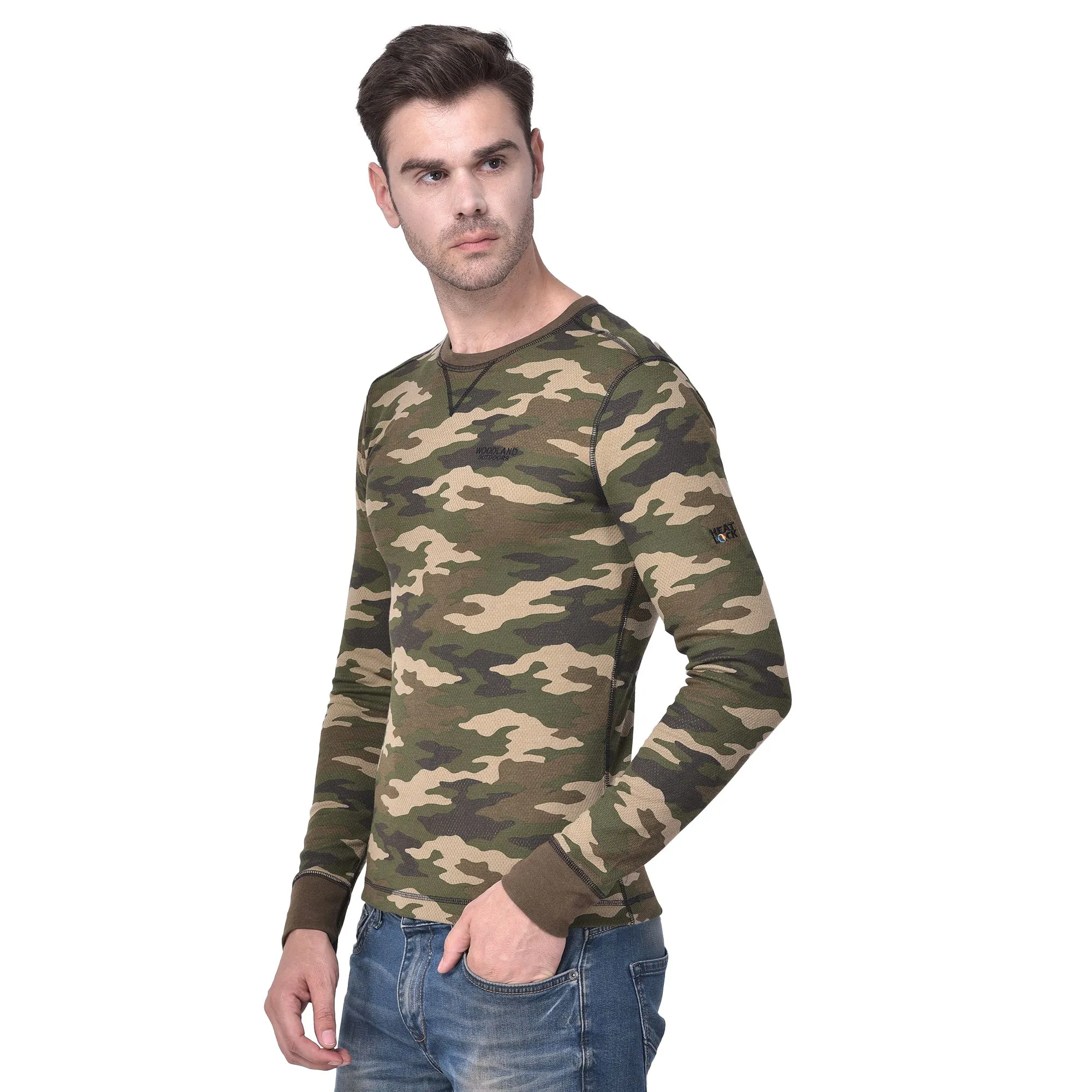 Camouflage print innerwear for men - Thumbnail 2