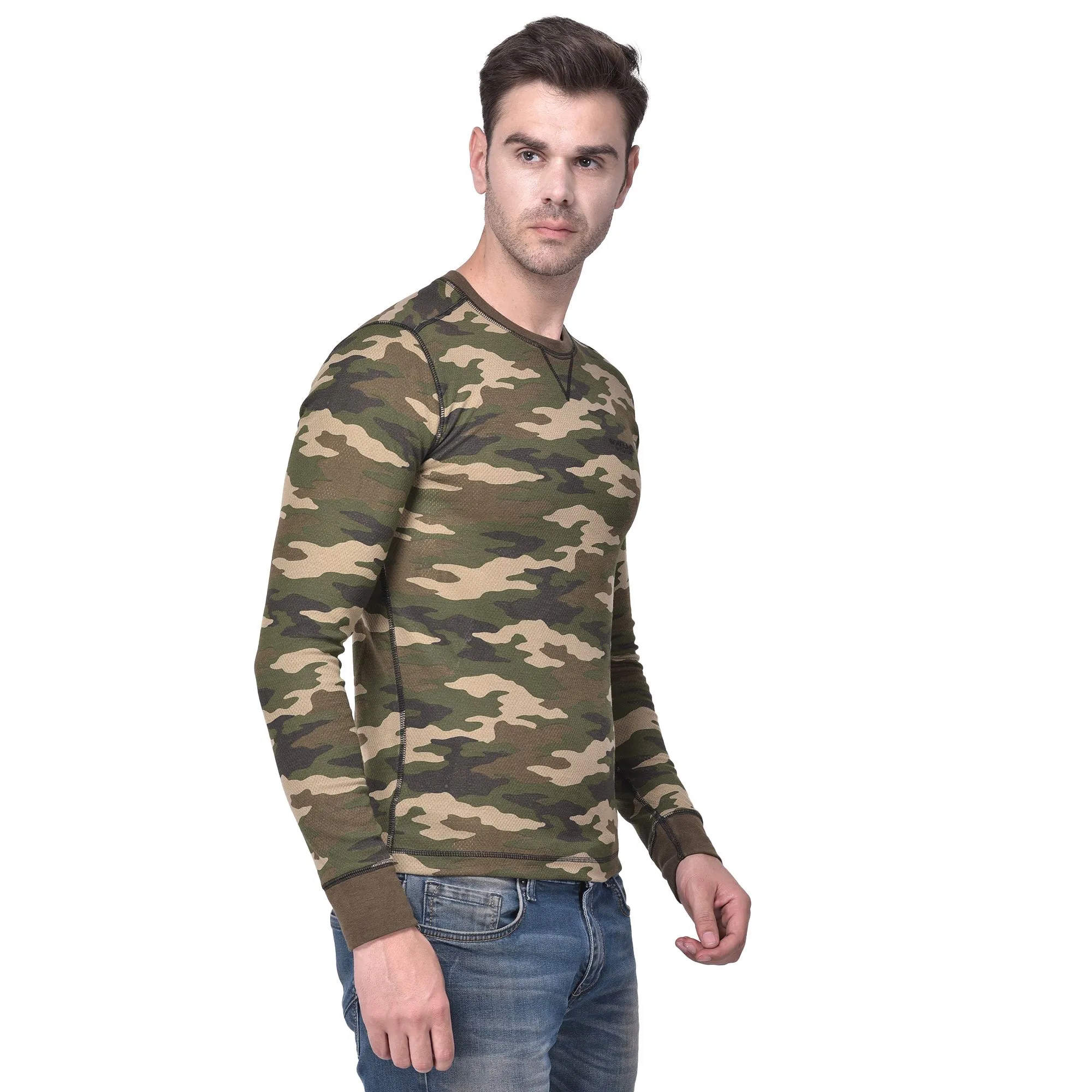 Camouflage print innerwear for men - Thumbnail 3