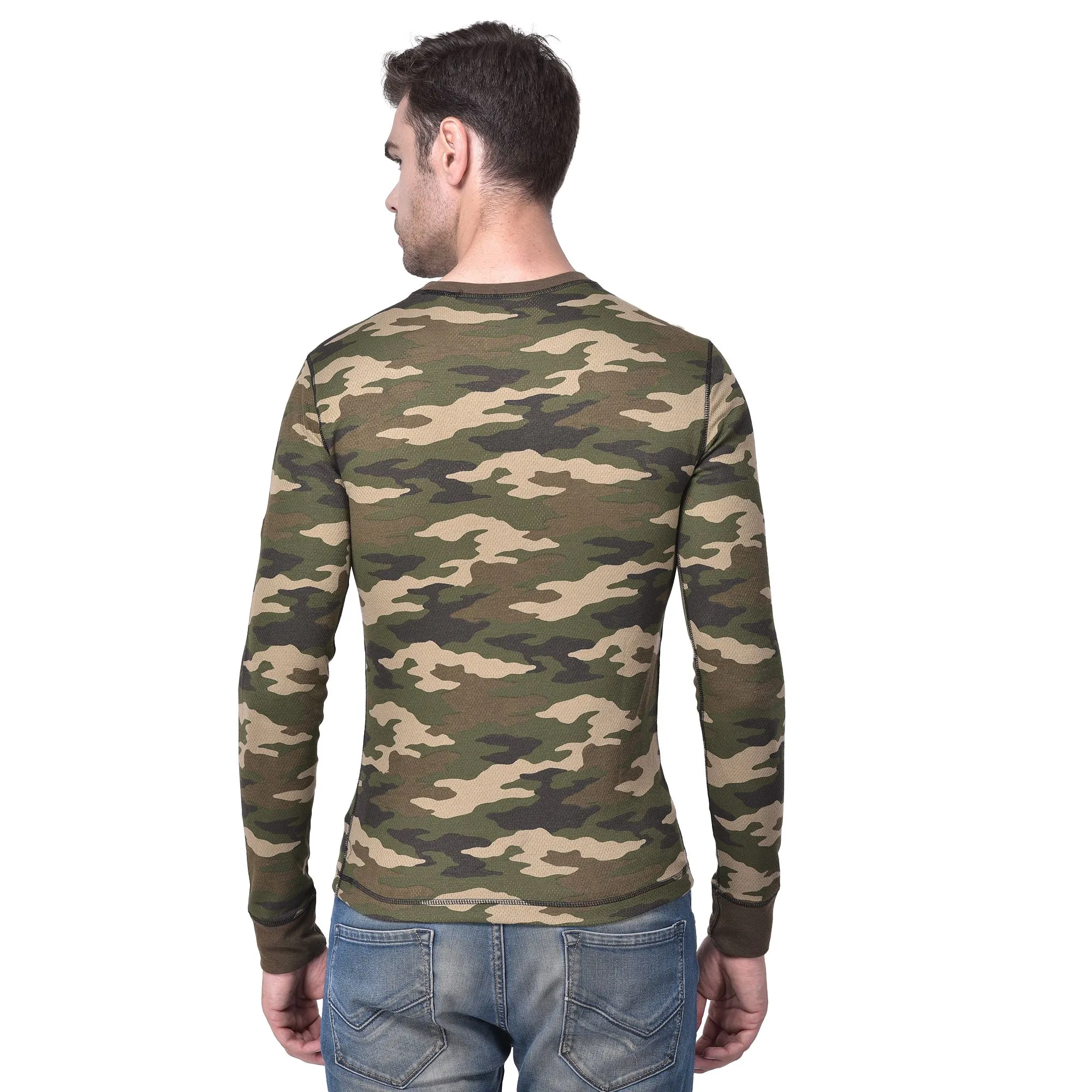 Camouflage print innerwear for men - Thumbnail 5