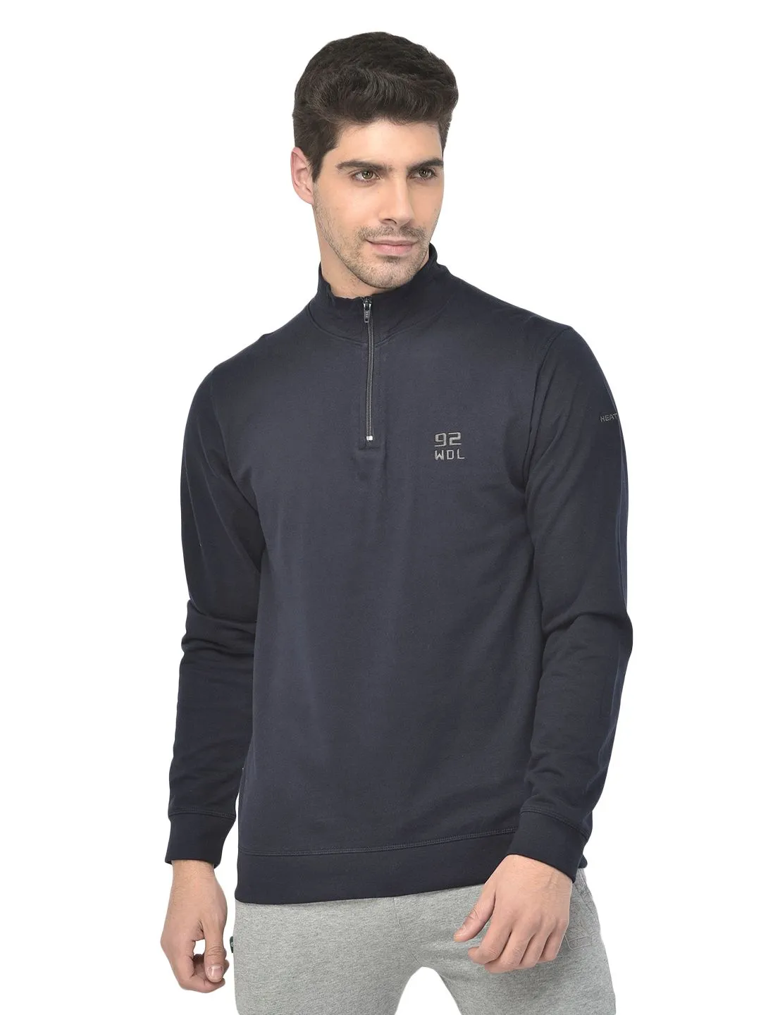 Navy innerware top for men - Thumbnail 2