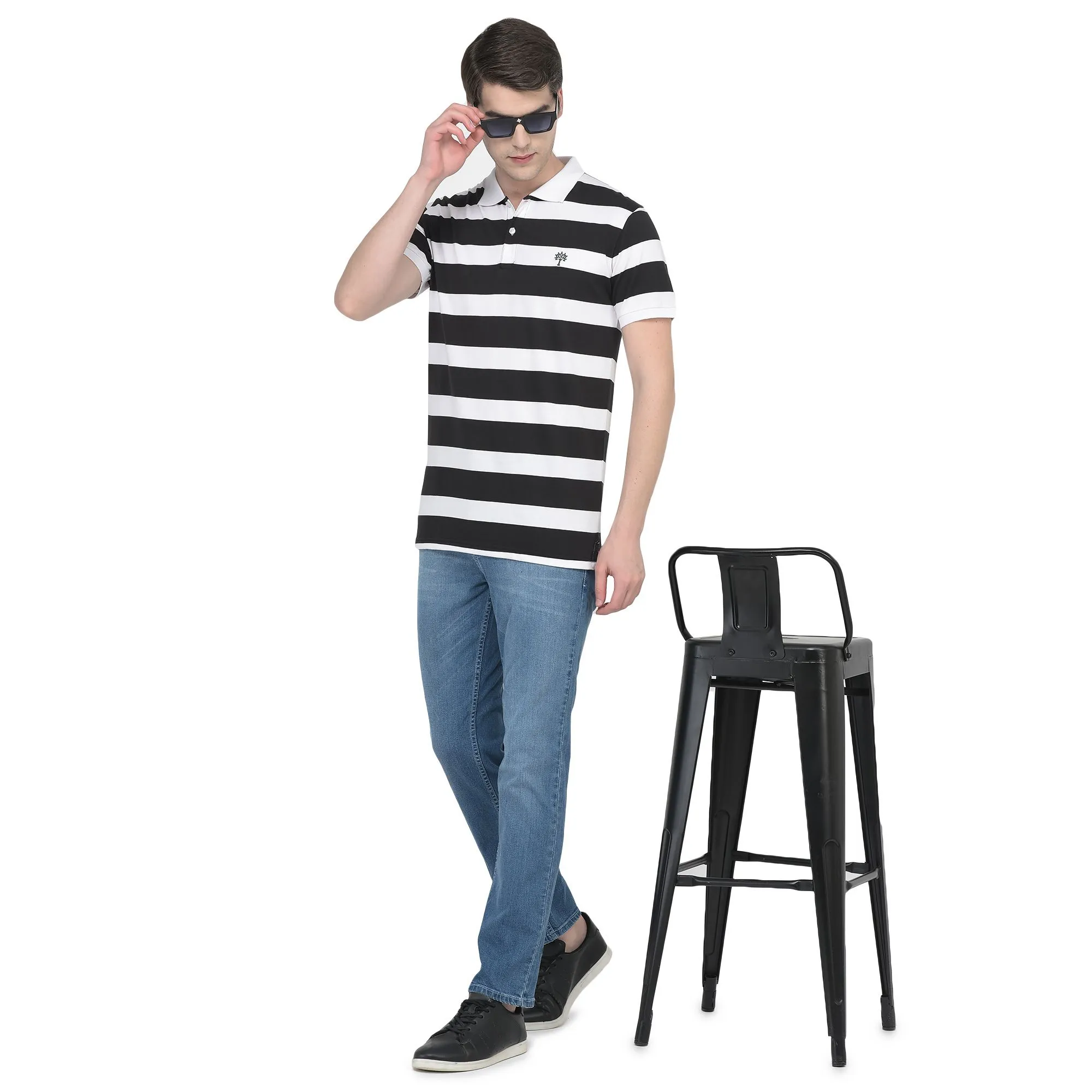 white-black-polo-t-shirt-for-men-1