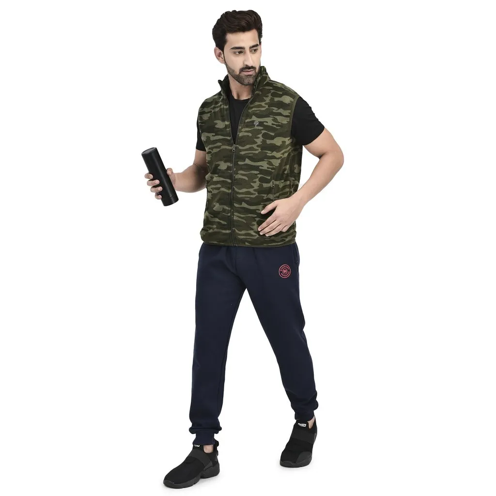 Olive vest for men - Thumbnail 6