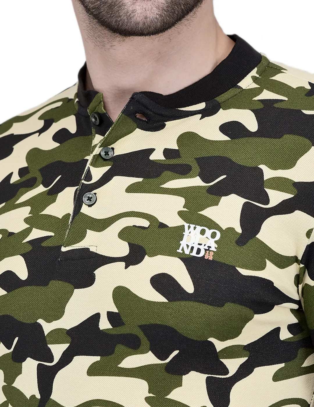 Olive Polo T-shirt for Men 6
