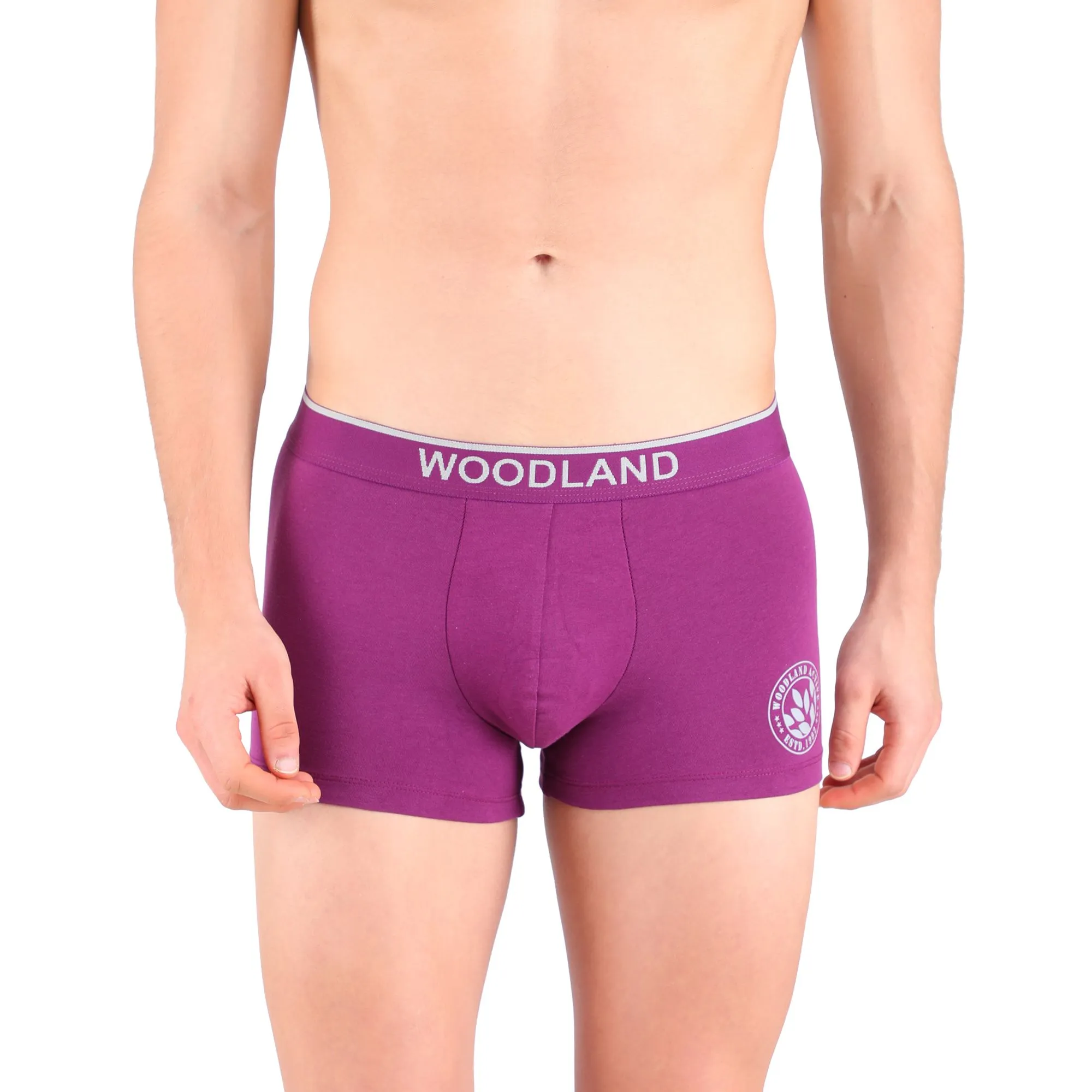 Purple boxer brief for men - Thumbnail 2