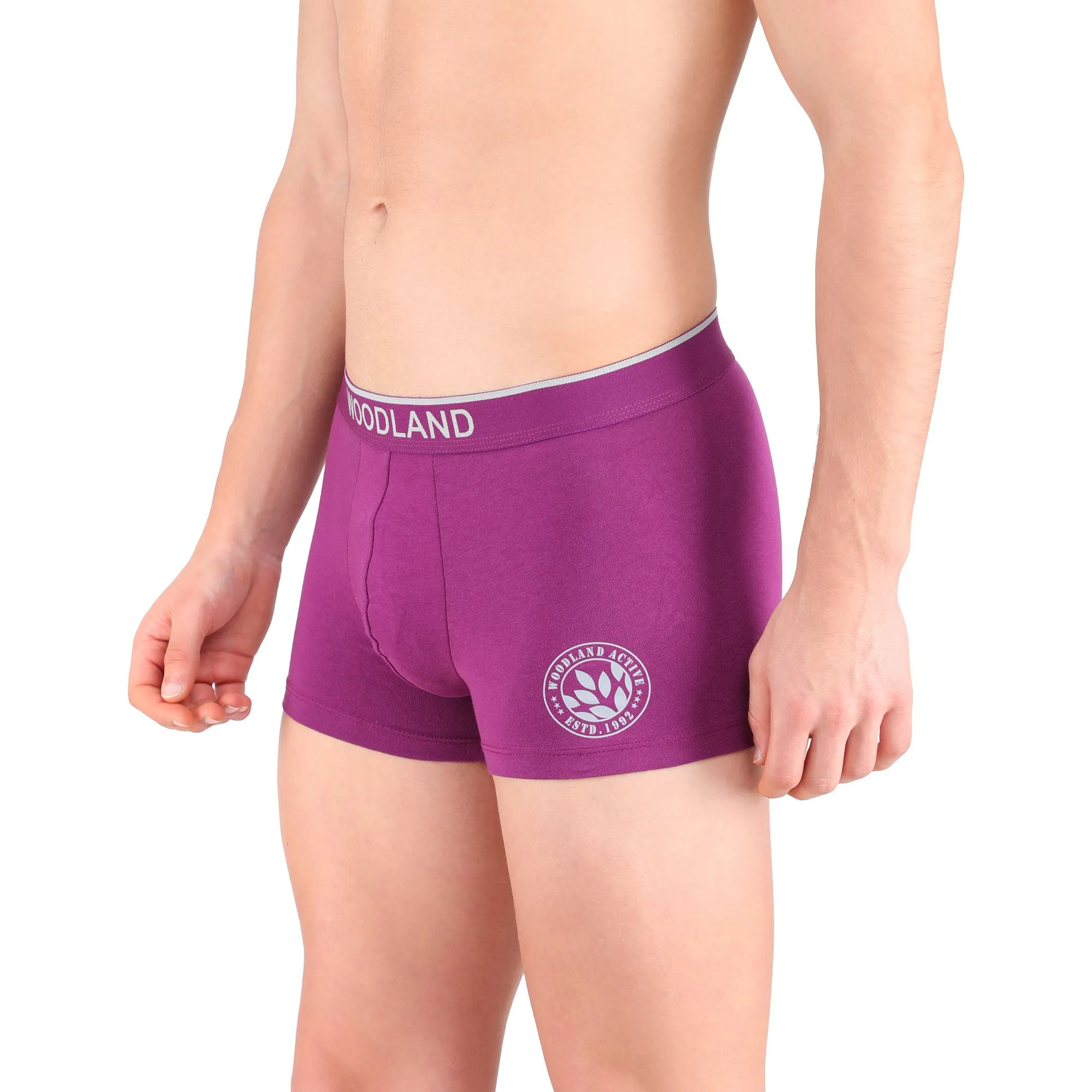 Purple boxer brief for men - Thumbnail 3