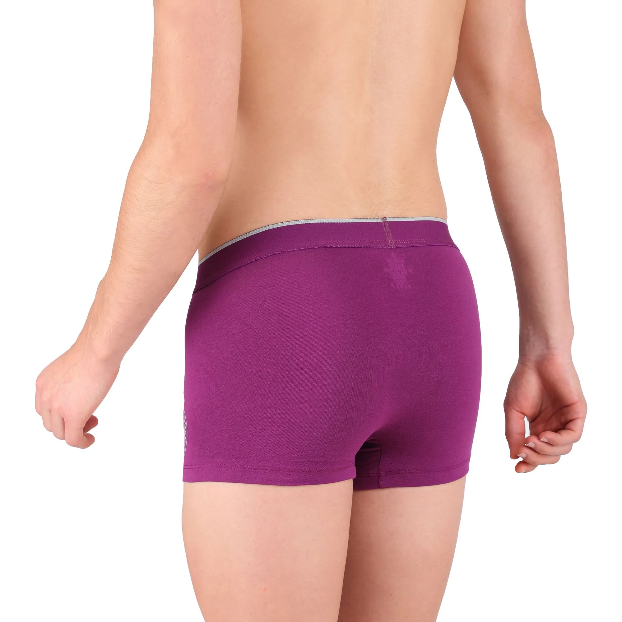 Purple boxer brief for men - Thumbnail 4