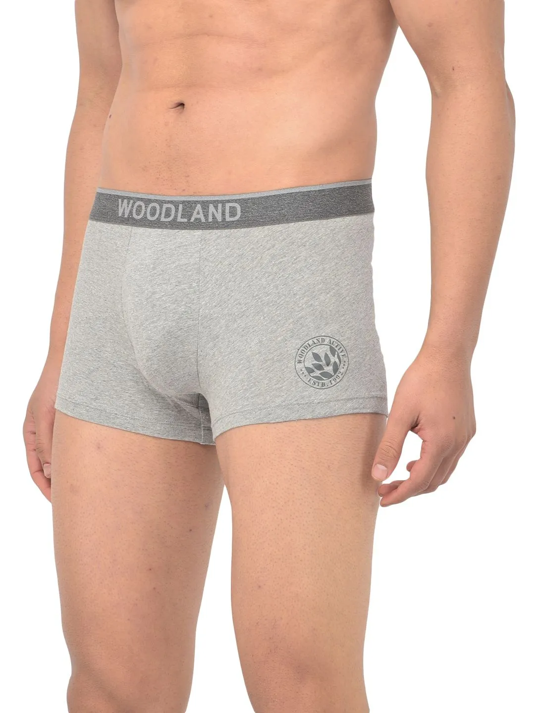 Lgrey Cotton trunks for men - Thumbnail 4
