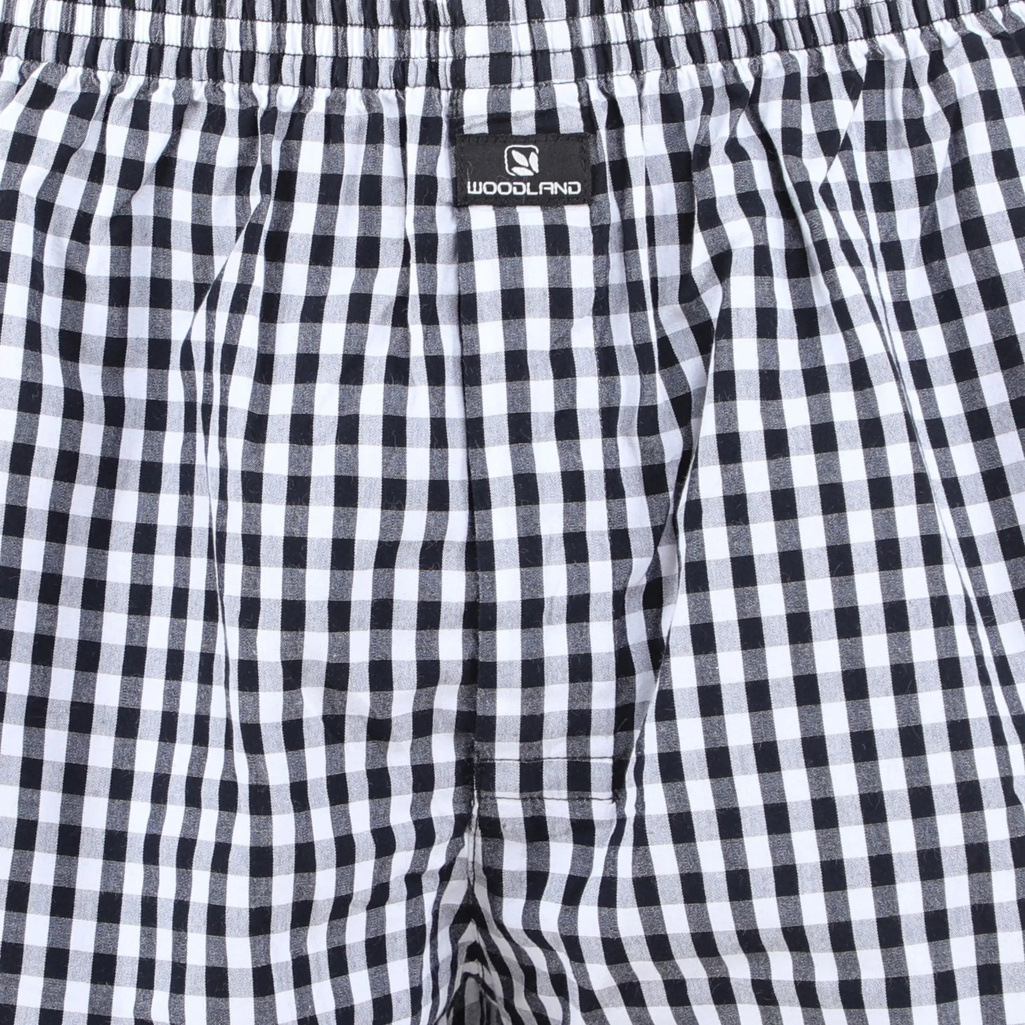 Black and white boxers for men - Thumbnail 6