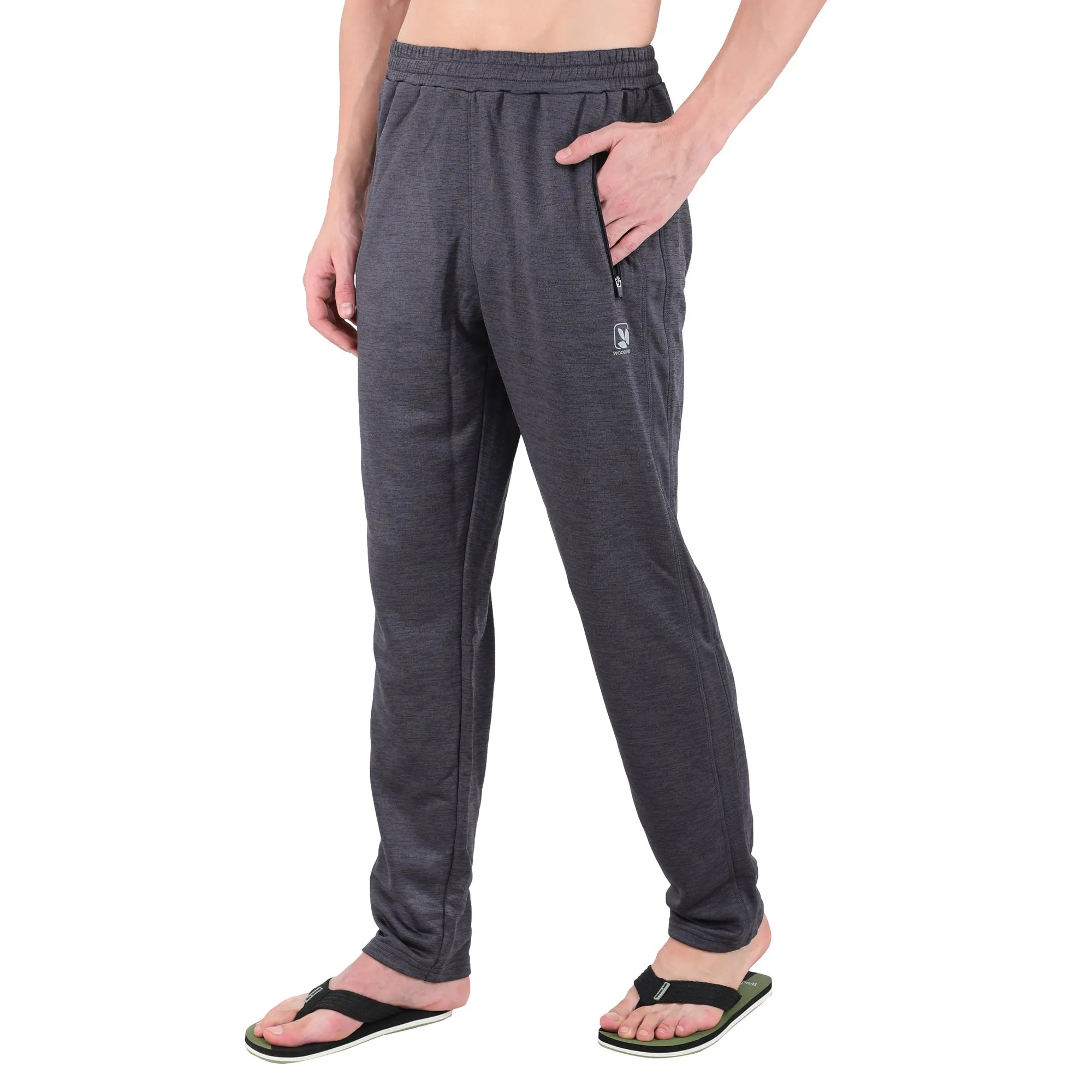 Dark grey track pants for men - Thumbnail 3