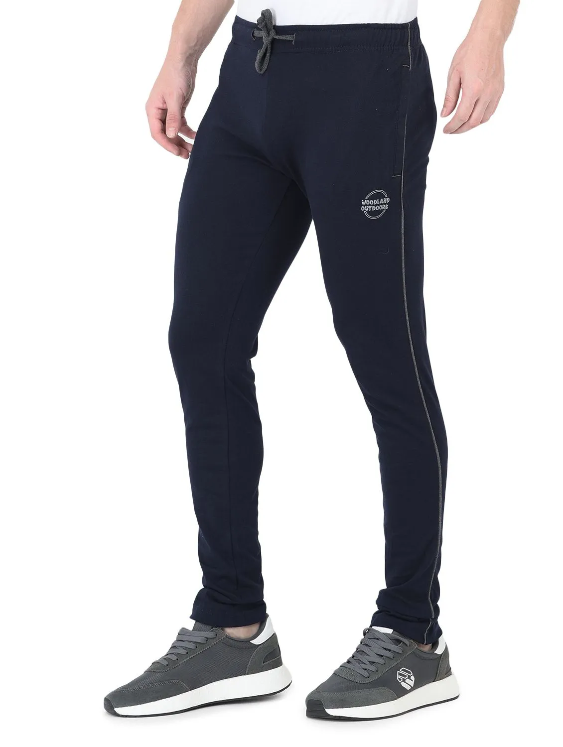 Navy Track pants for men - Thumbnail 3