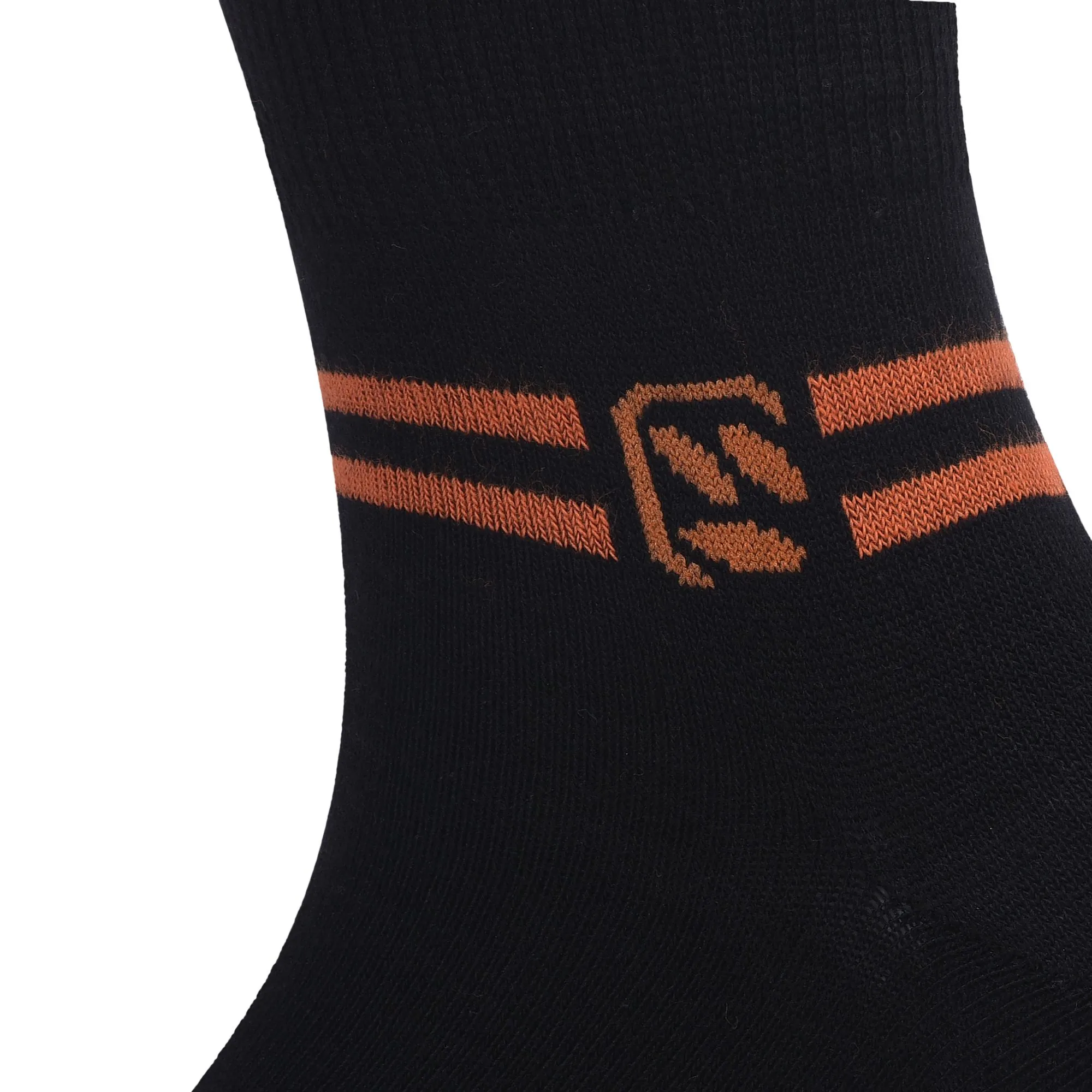 Black and orange sport socks - Thumbnail 3