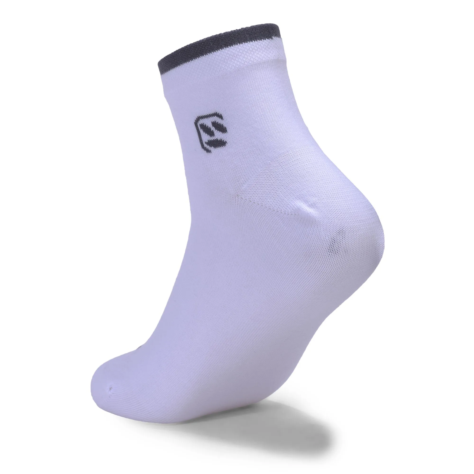 White and anthra sport socks for men - Thumbnail 2