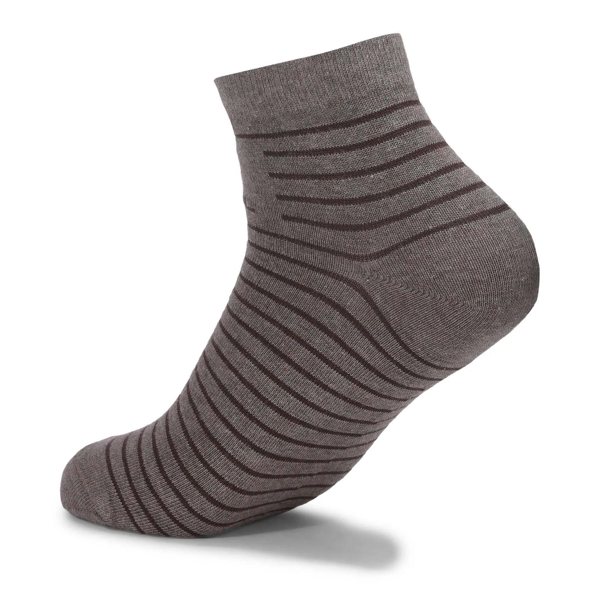 Light brown and dark brown sport socks - Thumbnail 2