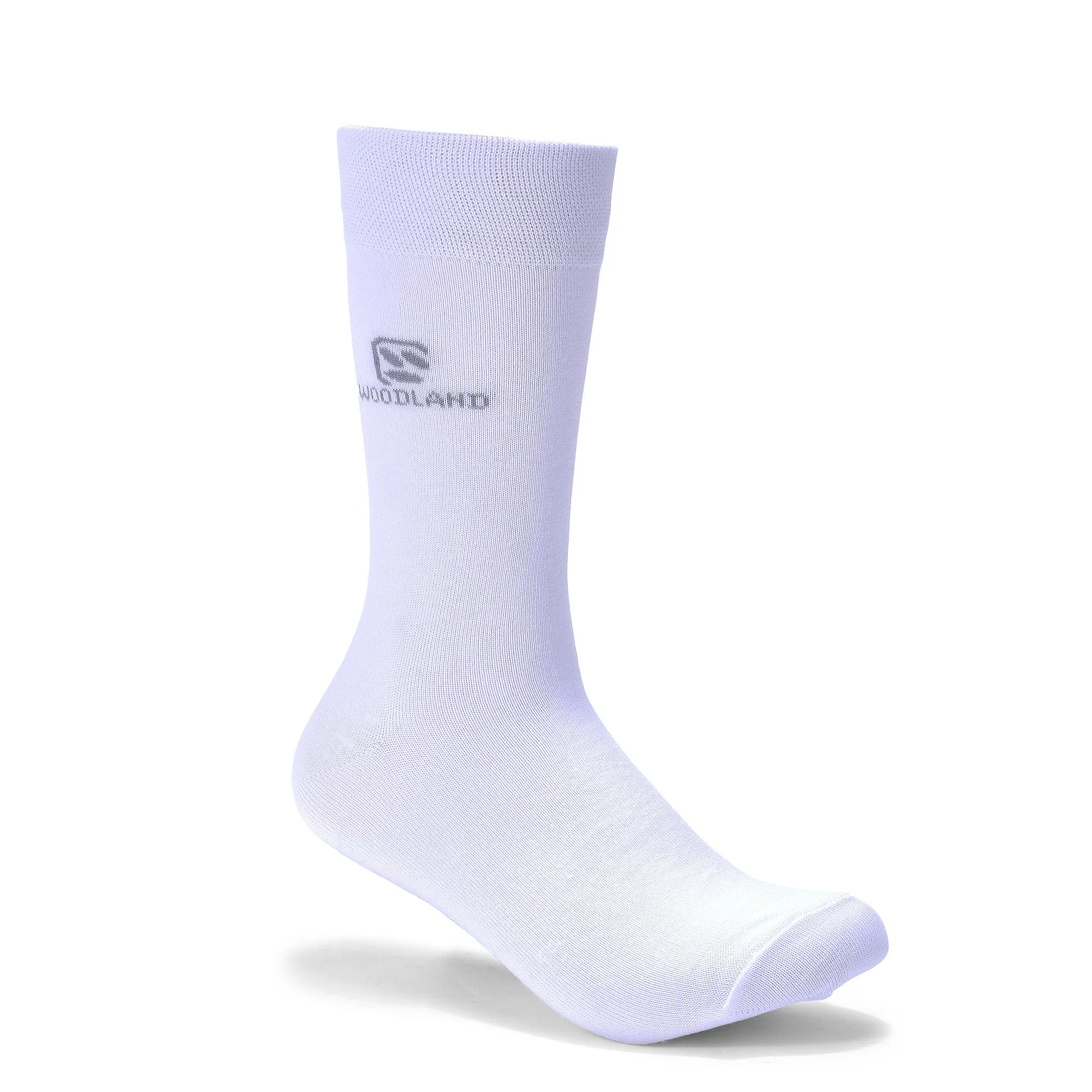 12 Pairs Big Men's Extended Size 12-15 White Crew Socks – Soft Cotton Blend, USA Made