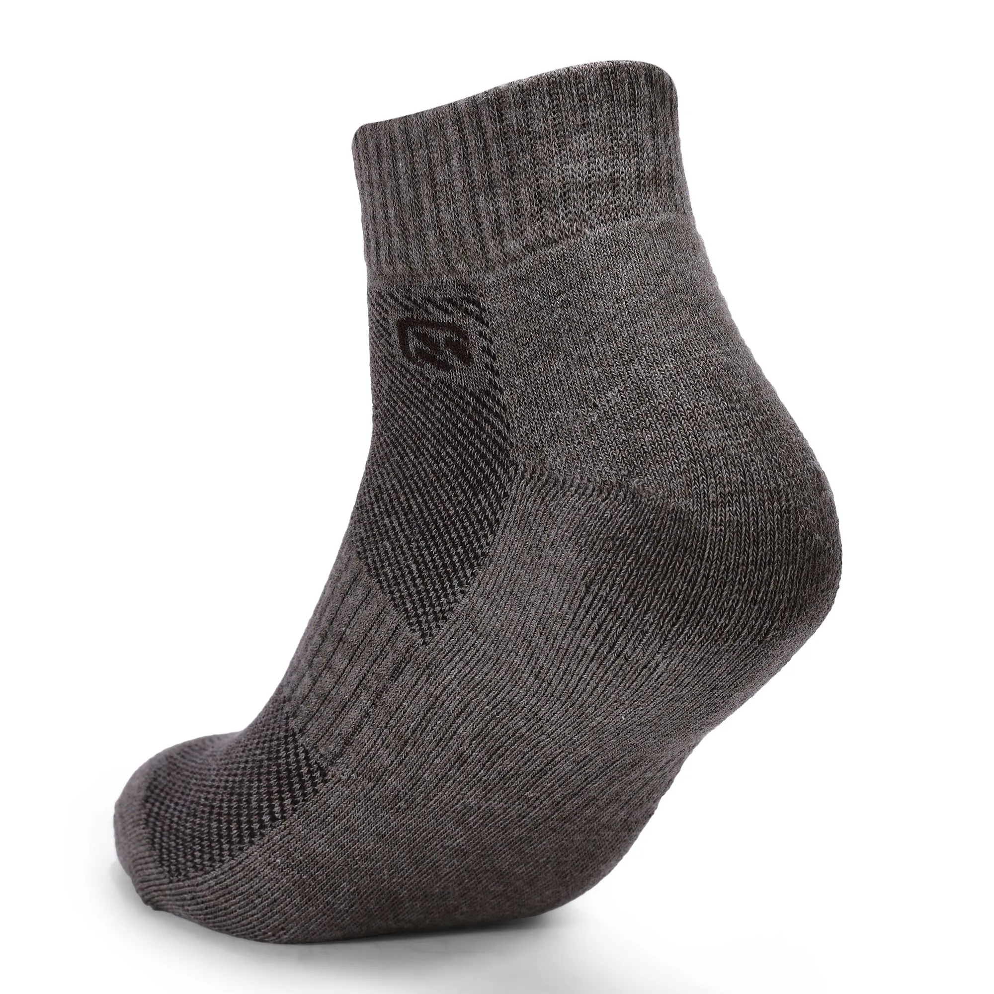 Light brown ankle socks for men - Thumbnail 2