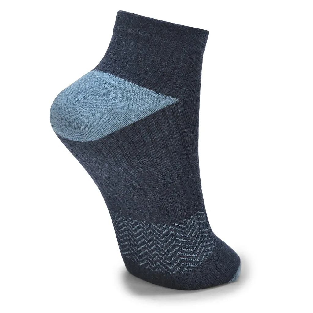 Denim/Sky Blue Ankle socks  - Thumbnail 3