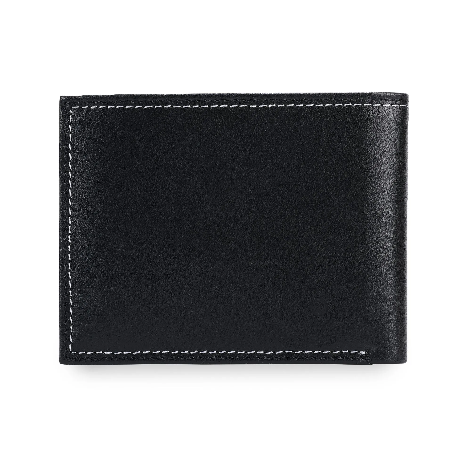 Black Leather Wallet For Men - Thumbnail 3