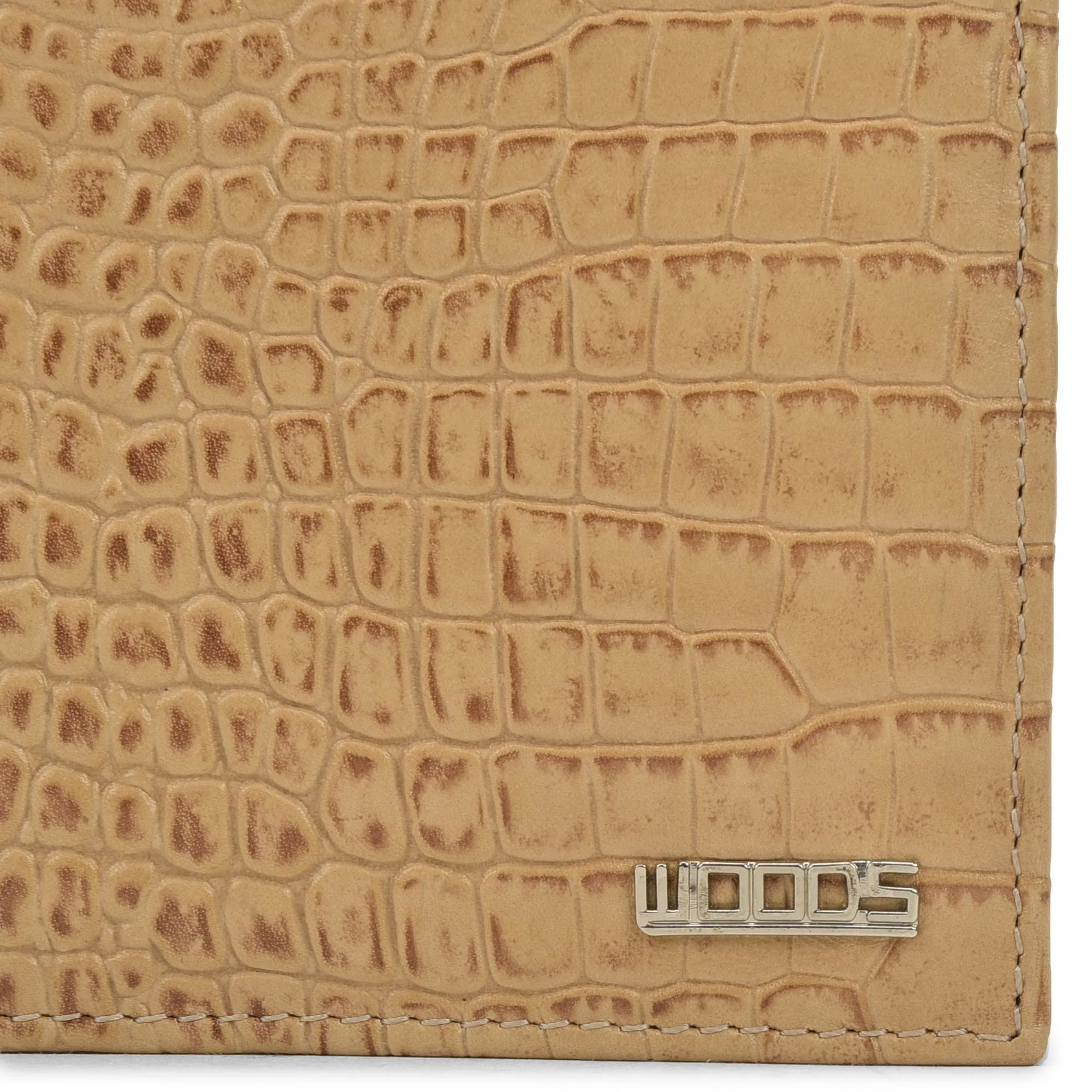 Camel/Tan bifold wallet for men - Thumbnail 2